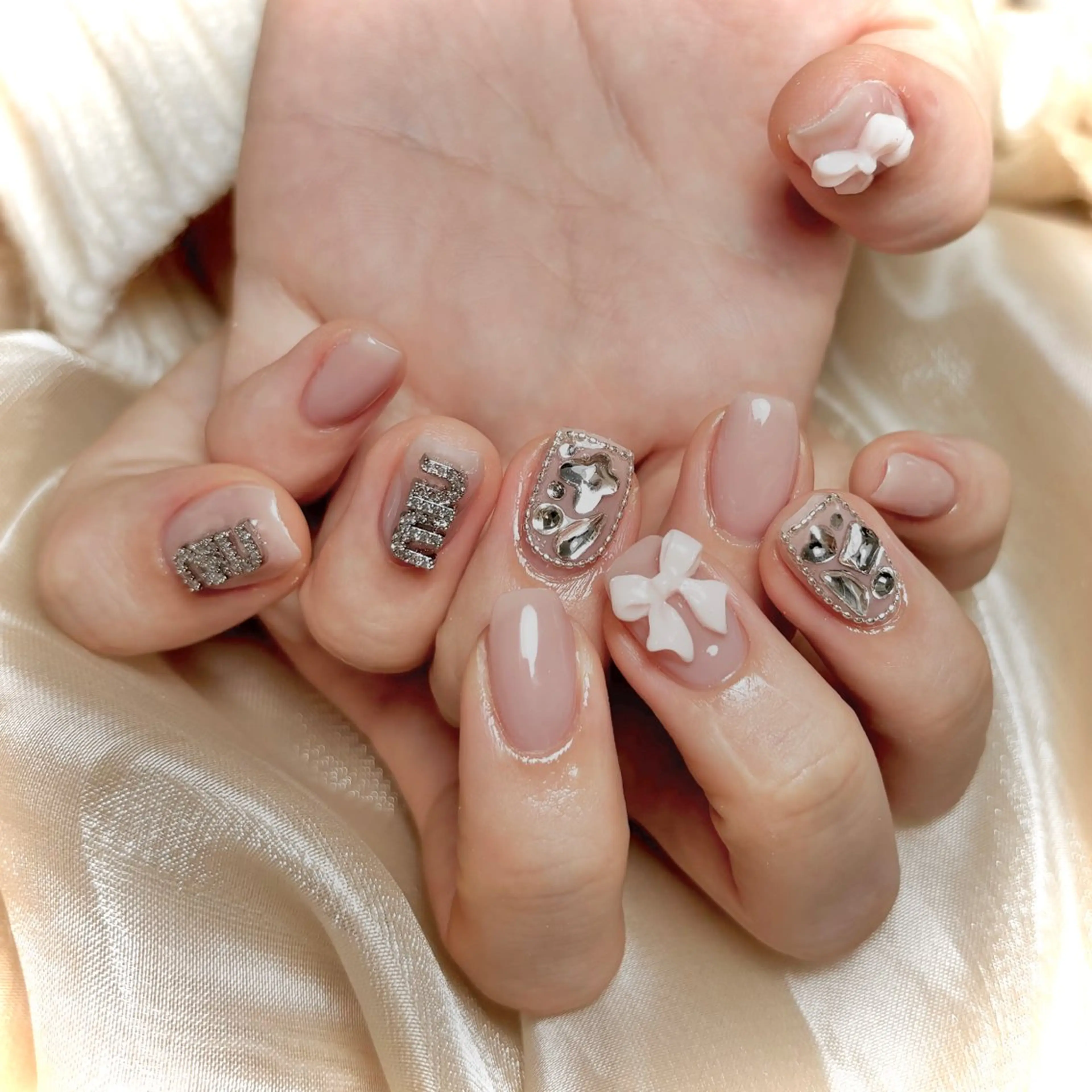 ネイル 持ち込み 春ネイル Fairy Nailのネイルデザイン