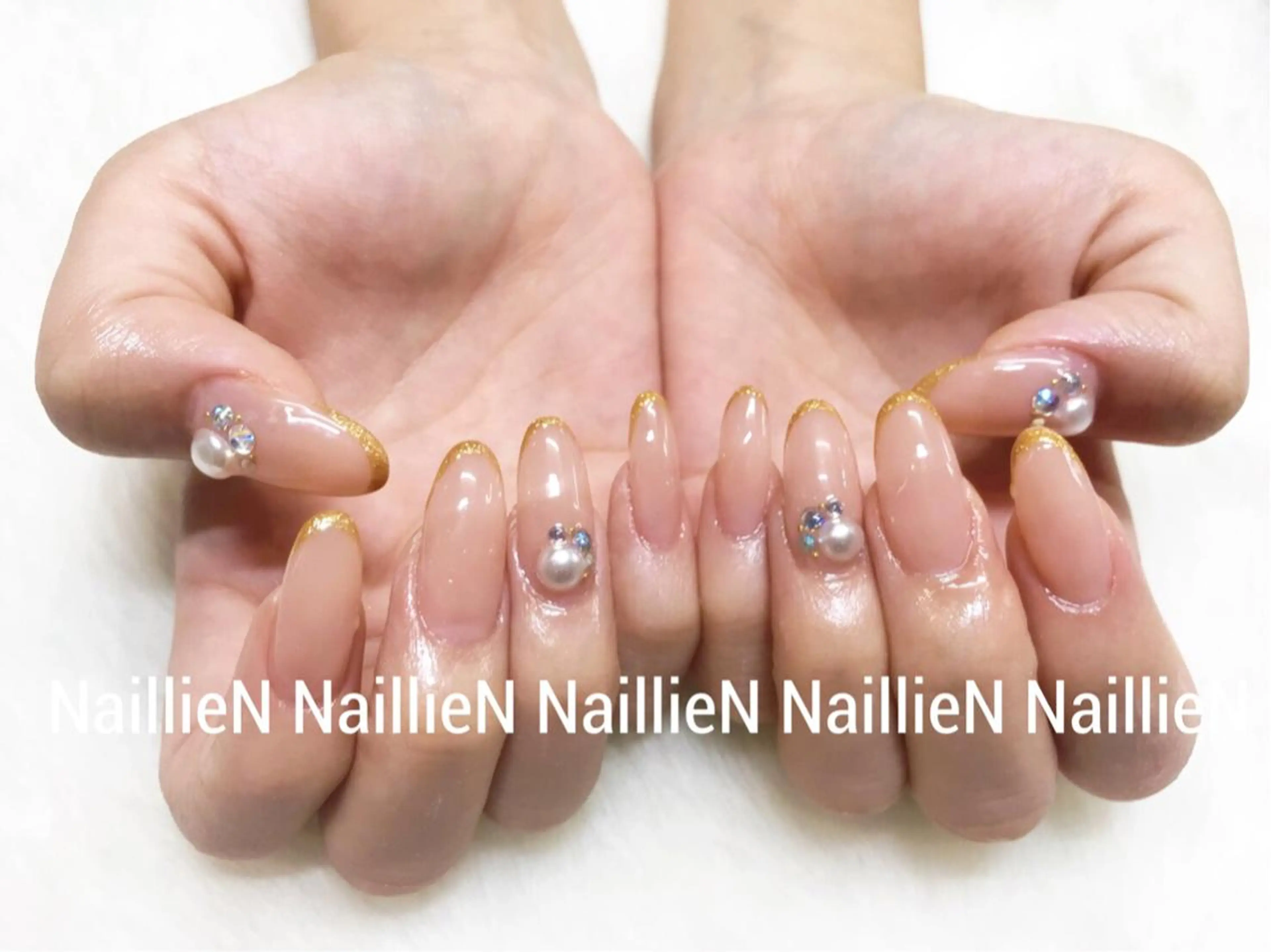 ネイル ラメ(グリッター) ハンドネイル Nail lieNのネイルデザイン