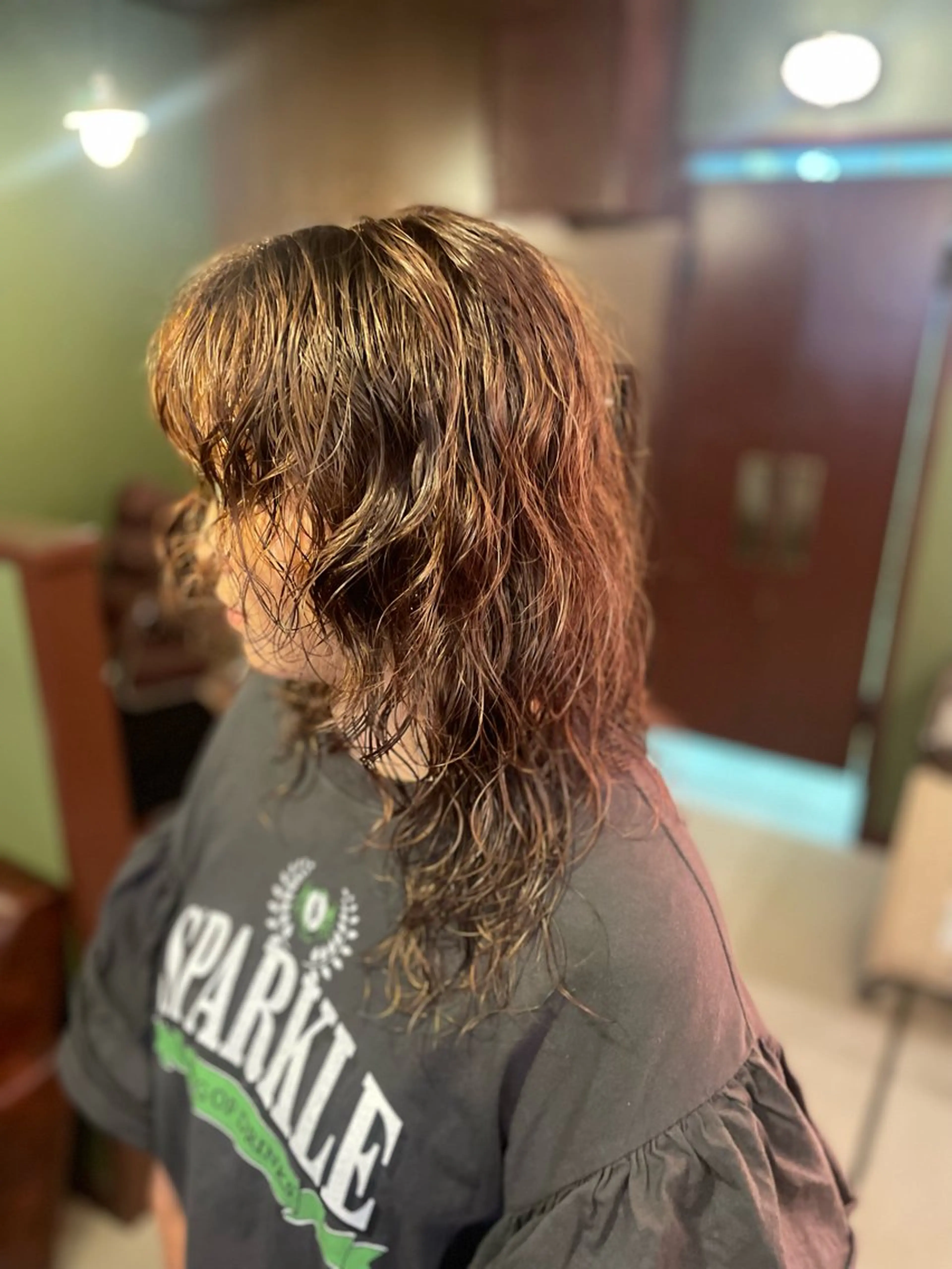 セミロング カラー パーマ カット パーマ PATH-hair. storeのヘアスタイル