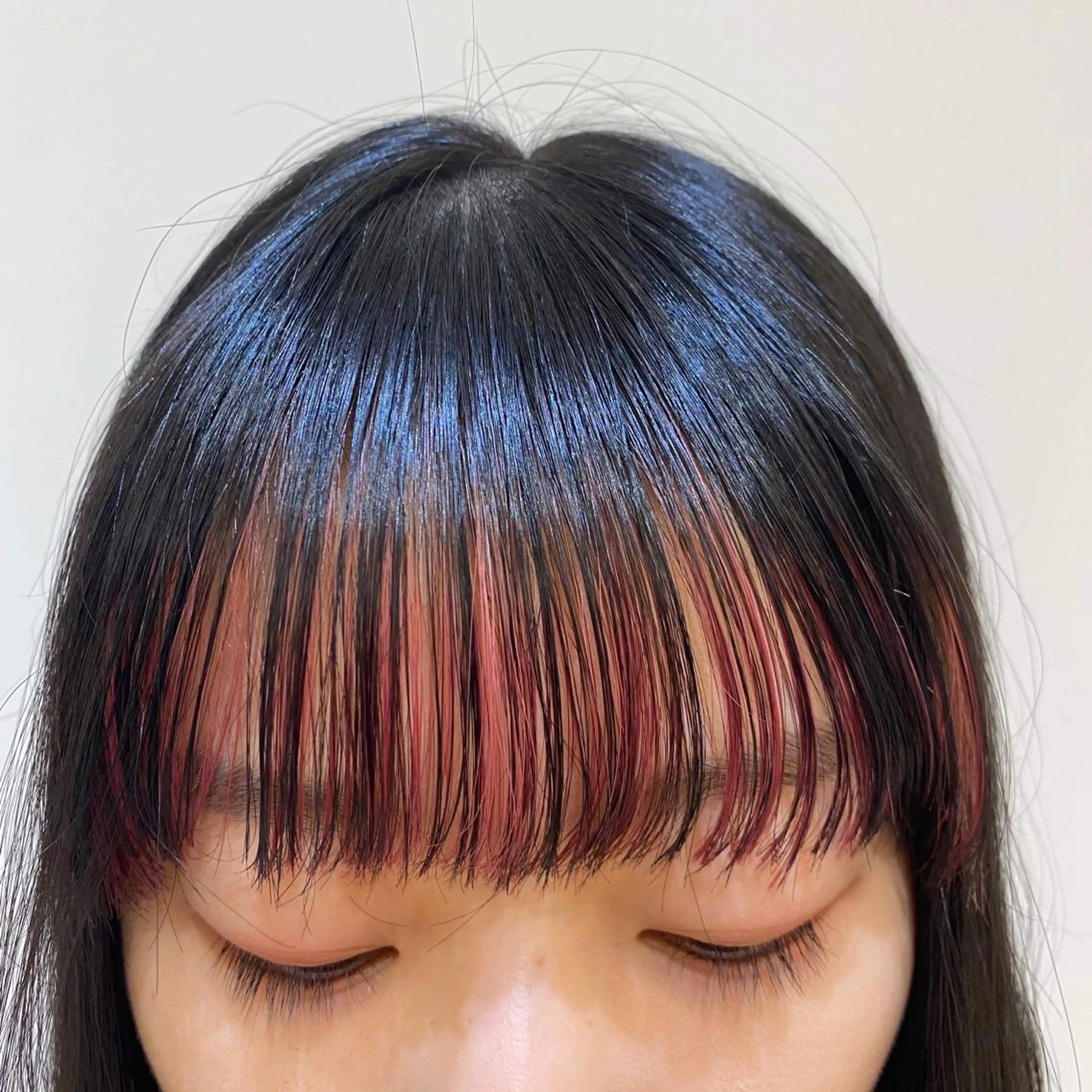 セミロング ヘアカラー 艶カラー/韓国風ヘア 🩵shioneのヘアスタイル