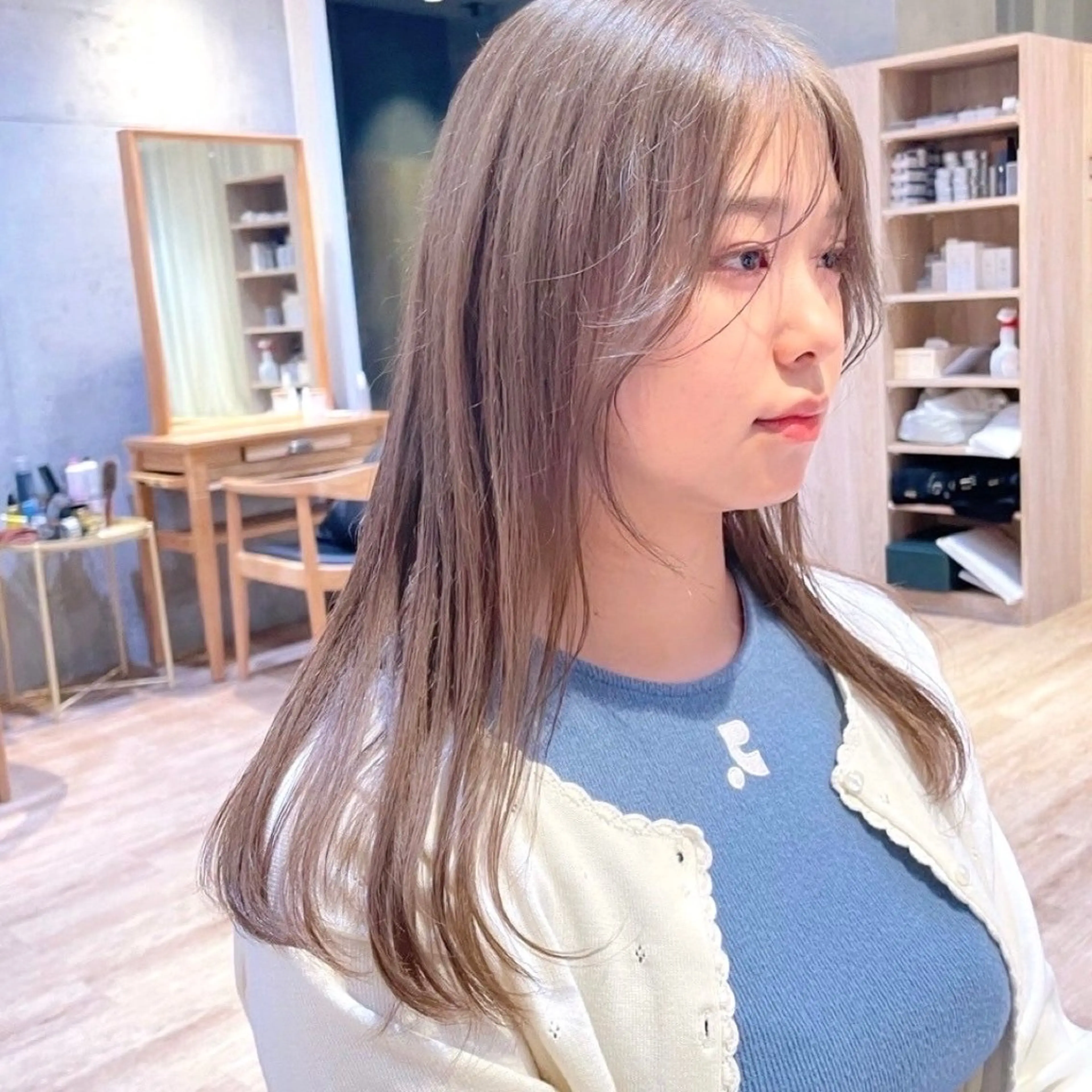 カラー ベージュカラー Say.Ree所属・🐣Say.ree ひらいで ななみ🐣のヘアスタイル