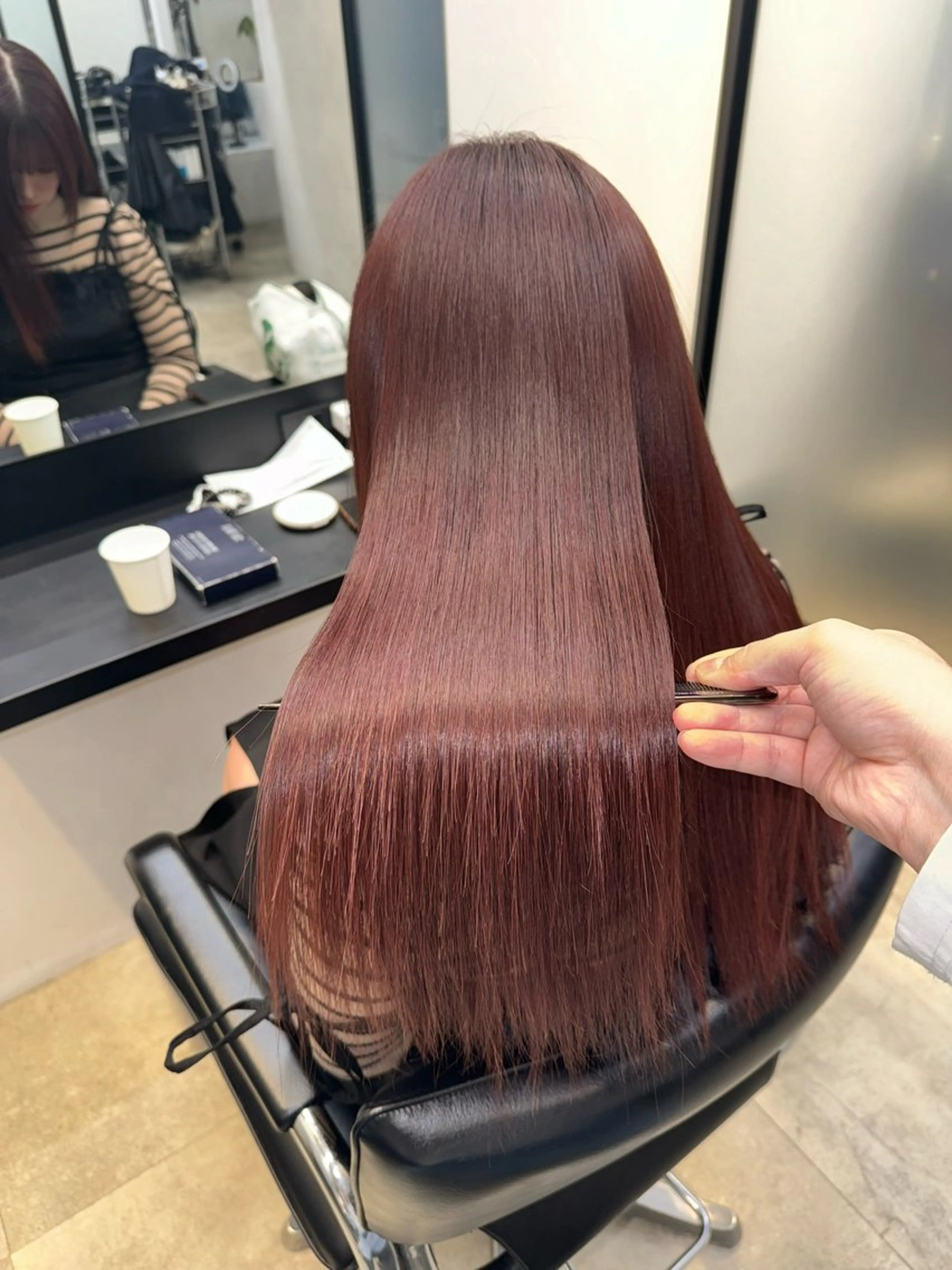 ロング ヘアカラー 佐藤景流/髪質改善/ 艶髪/メンズのヘアスタイル