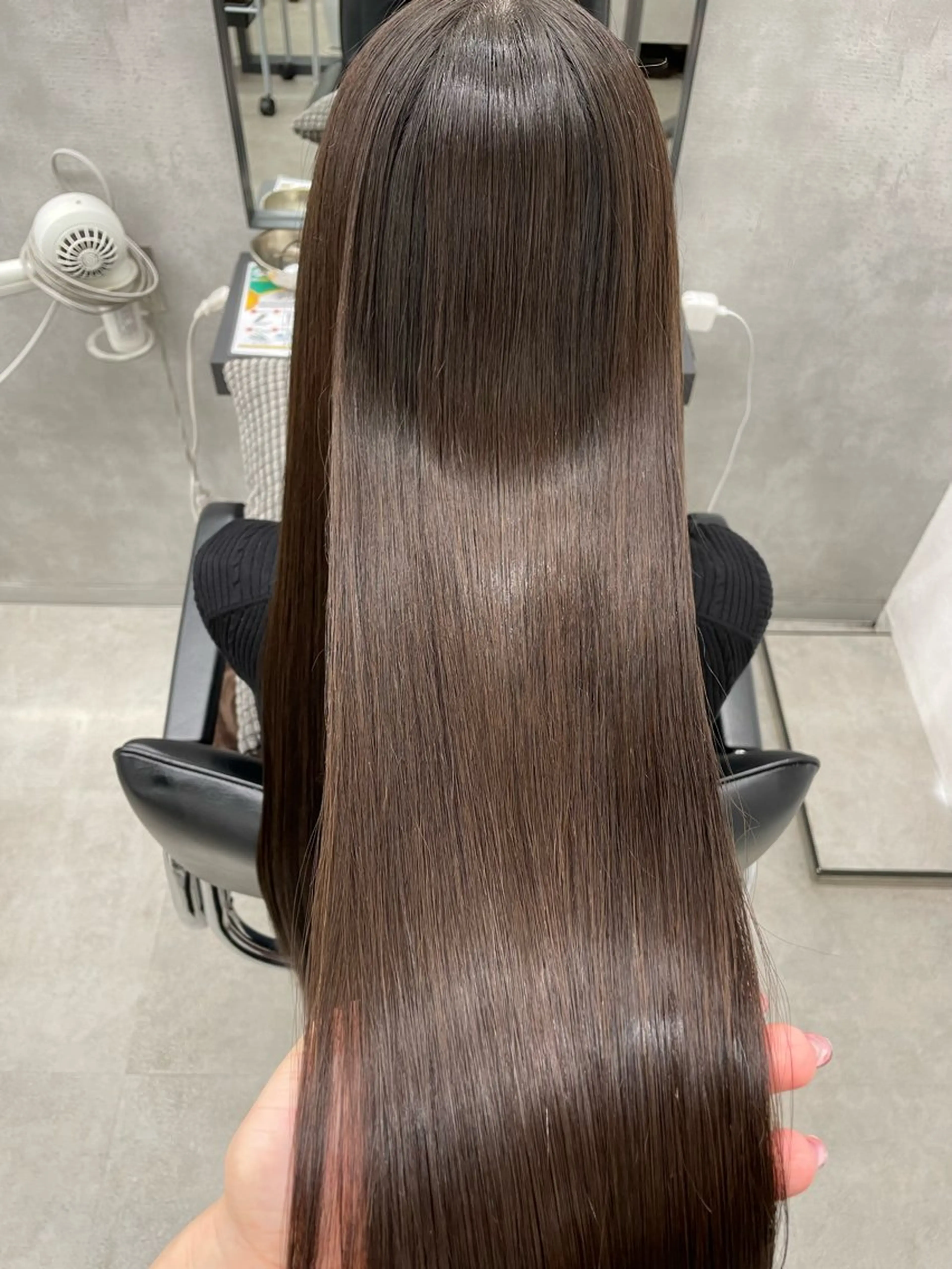 ロング 髪質改善 韓国風ヘア 縮毛矯正 トリートメント すぐ巻ける縮毛矯正 🍀勝倉　麗のヘアスタイル