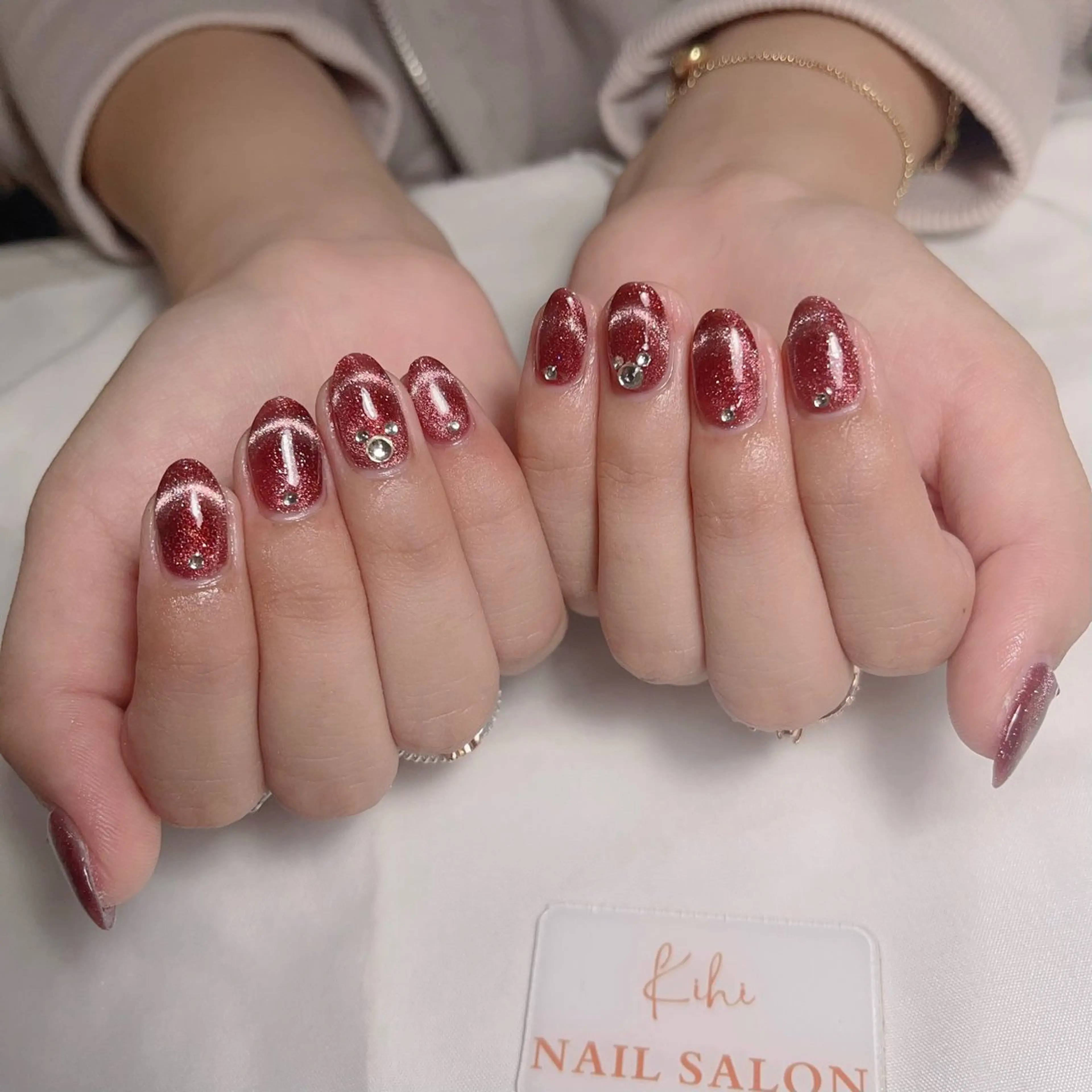 ネイル アートネイル フレンチネイル ジェルネイル グラデーション 韓国ネイル さくら💮💮 【オフ無料】のネイルデザイン