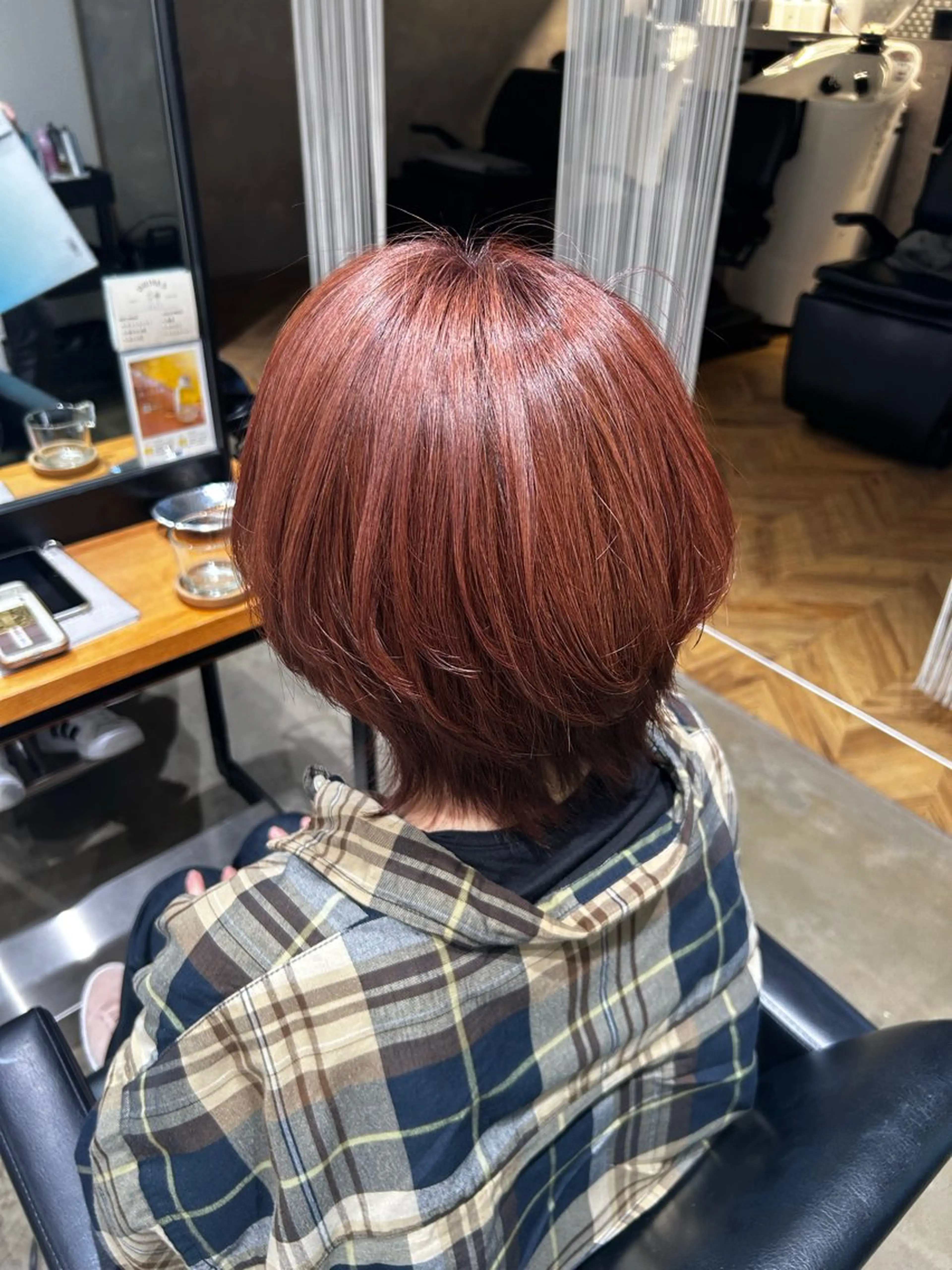 ショート カラー ラベンダーカラー ピンクカラー ピンクラベンダー ヘアカラー くろだ かなのヘアスタイル