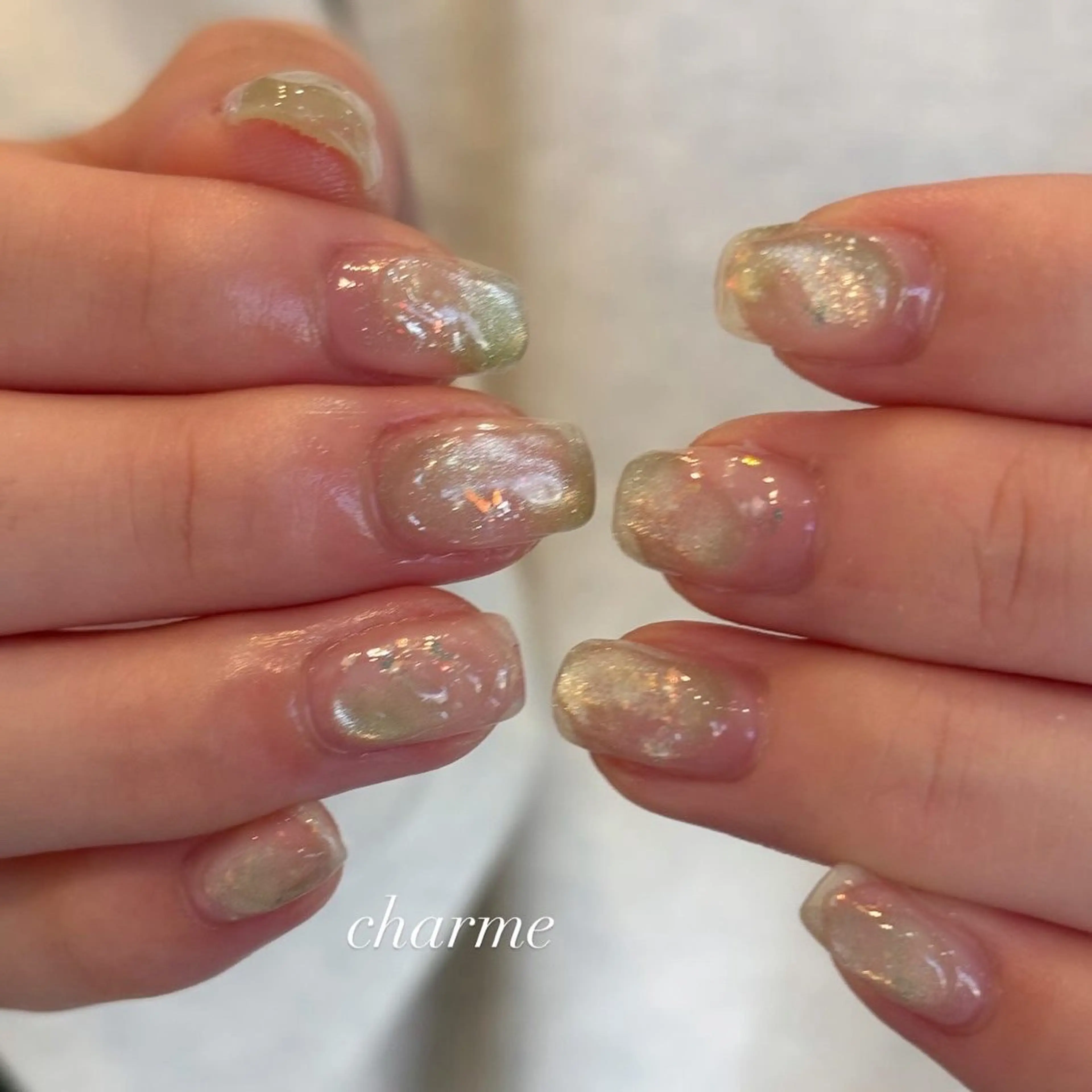 ネイル アートネイル シンプルネイル charme nailのネイルデザイン