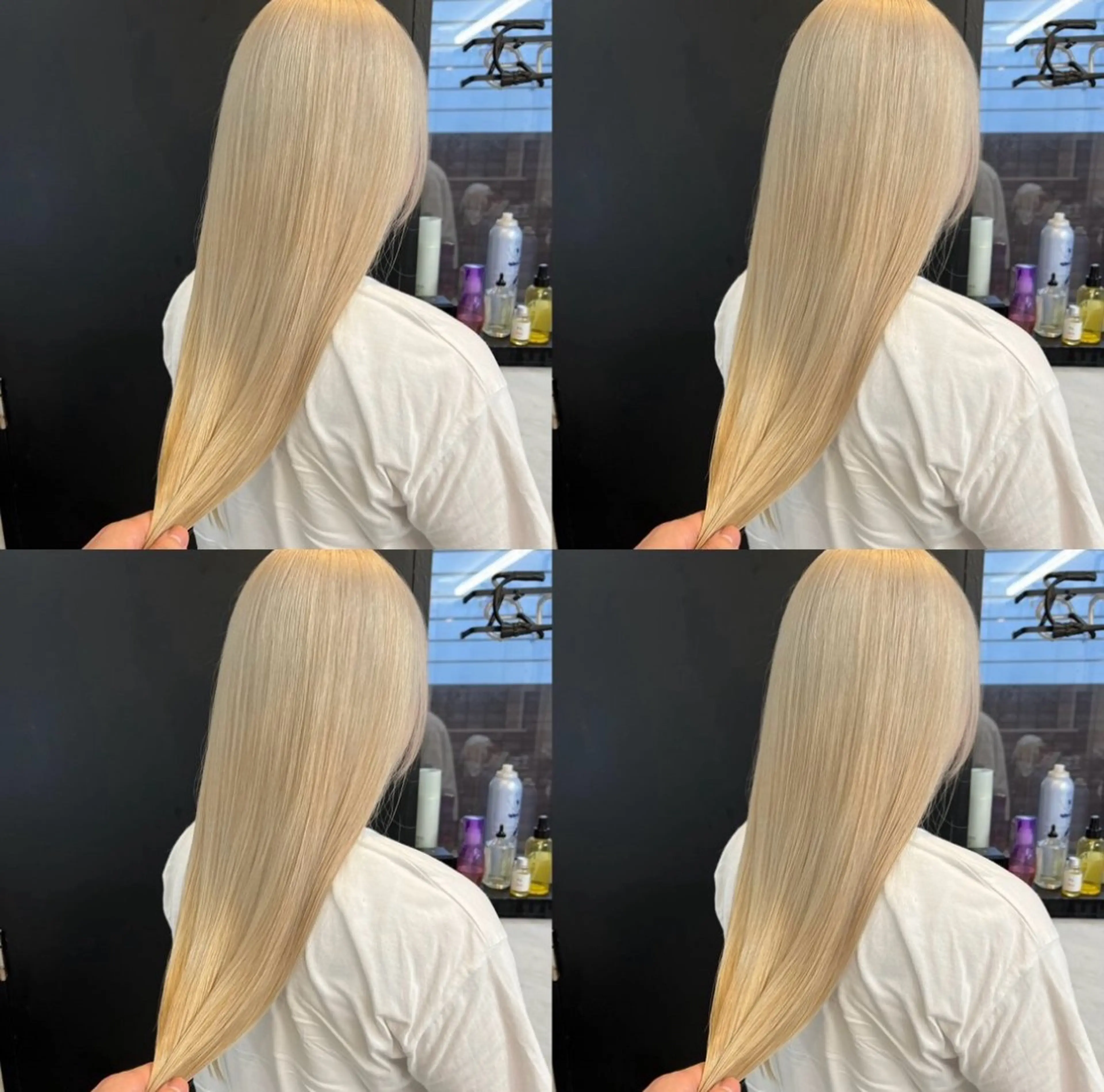 🔹トリプルカラー🔹ディープケアブリーチ➕ケアカラー➕ケラチントリートメント【暖色/寒色/髪質改善/韓国ヘア】の写真