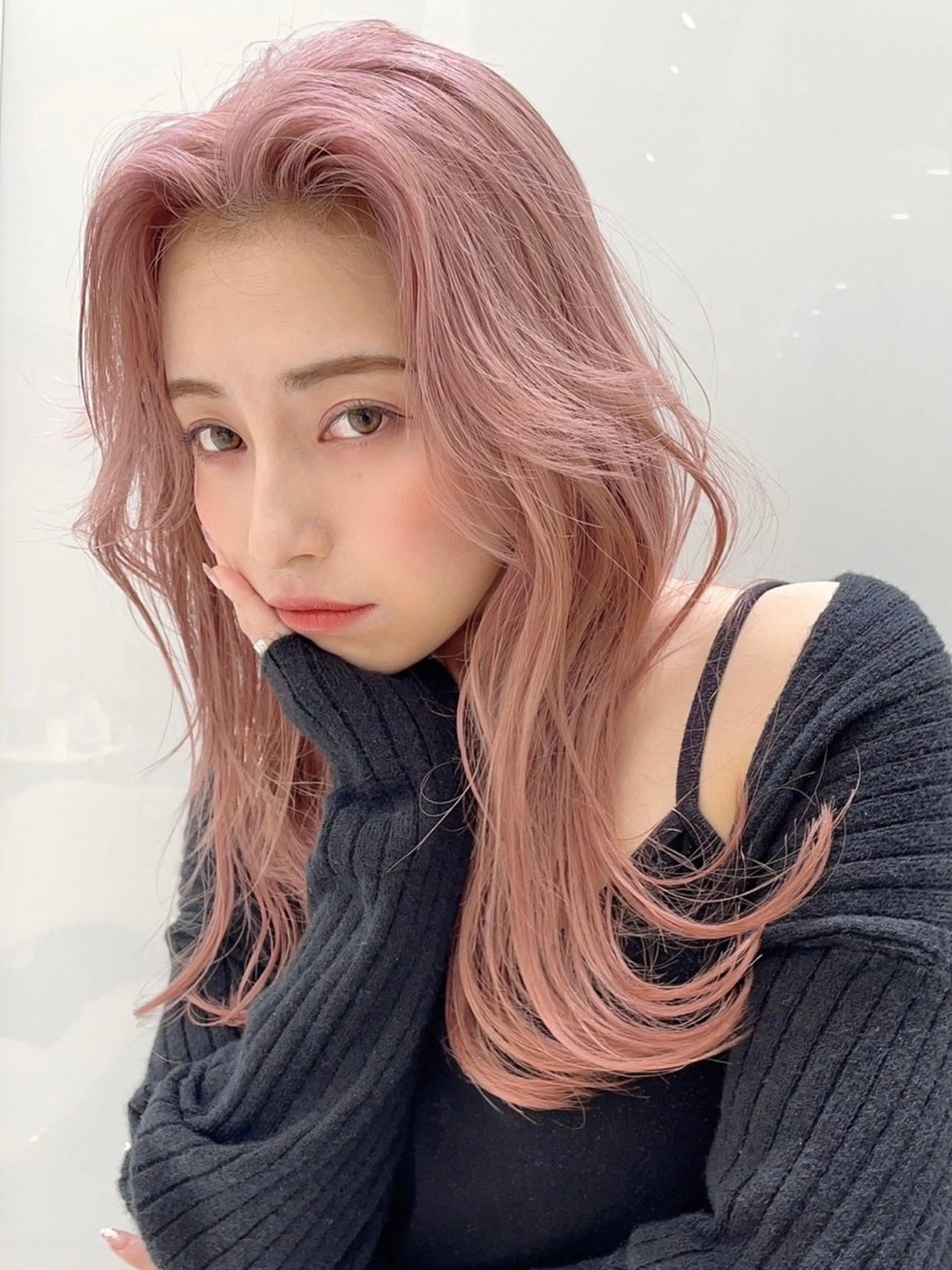 ロング ヘアカラー トリートメント Libelle hair salonのヘアスタイル