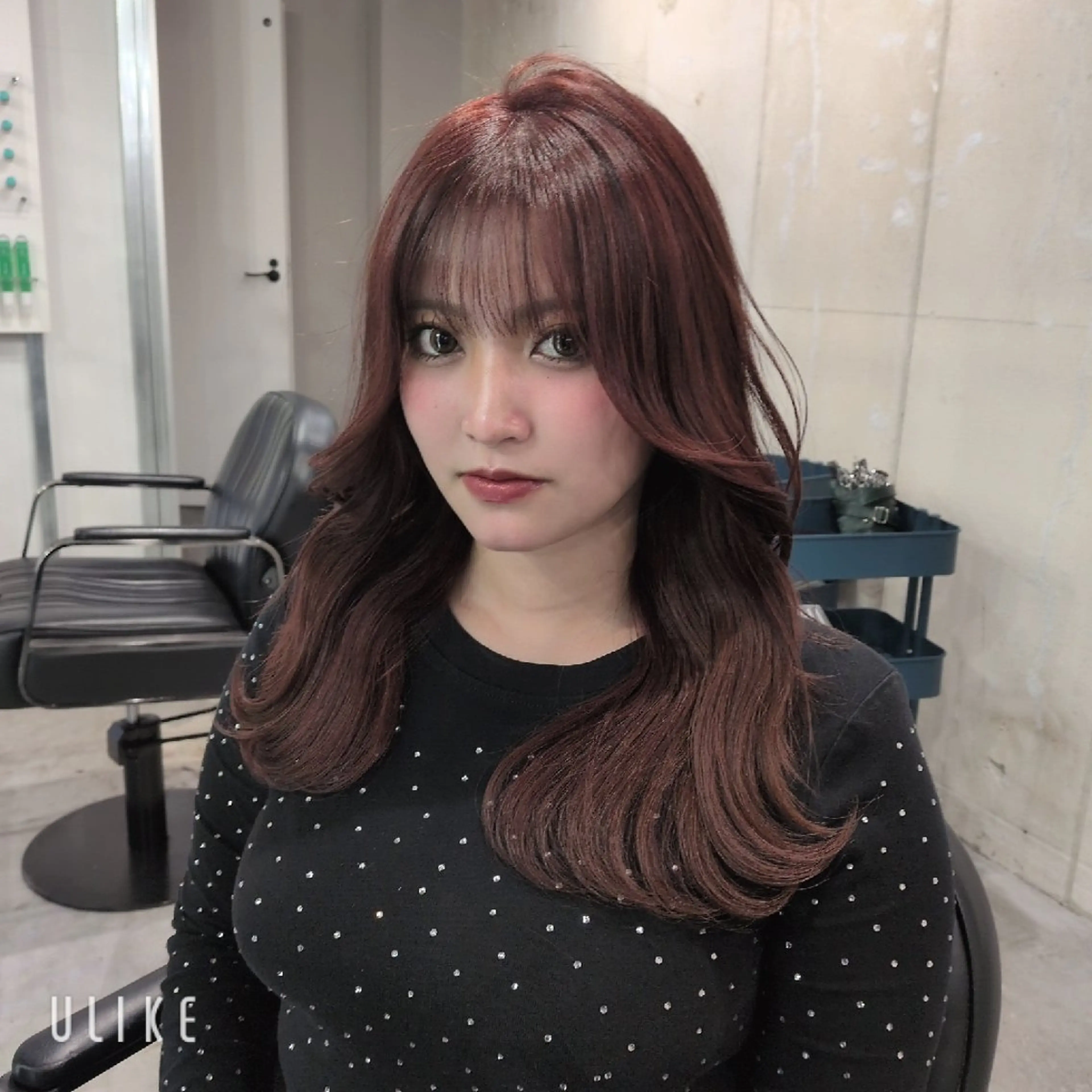 ミディアム カット ヘアカラー EDeN Ryo  りょう/福岡エクステのヘアスタイル