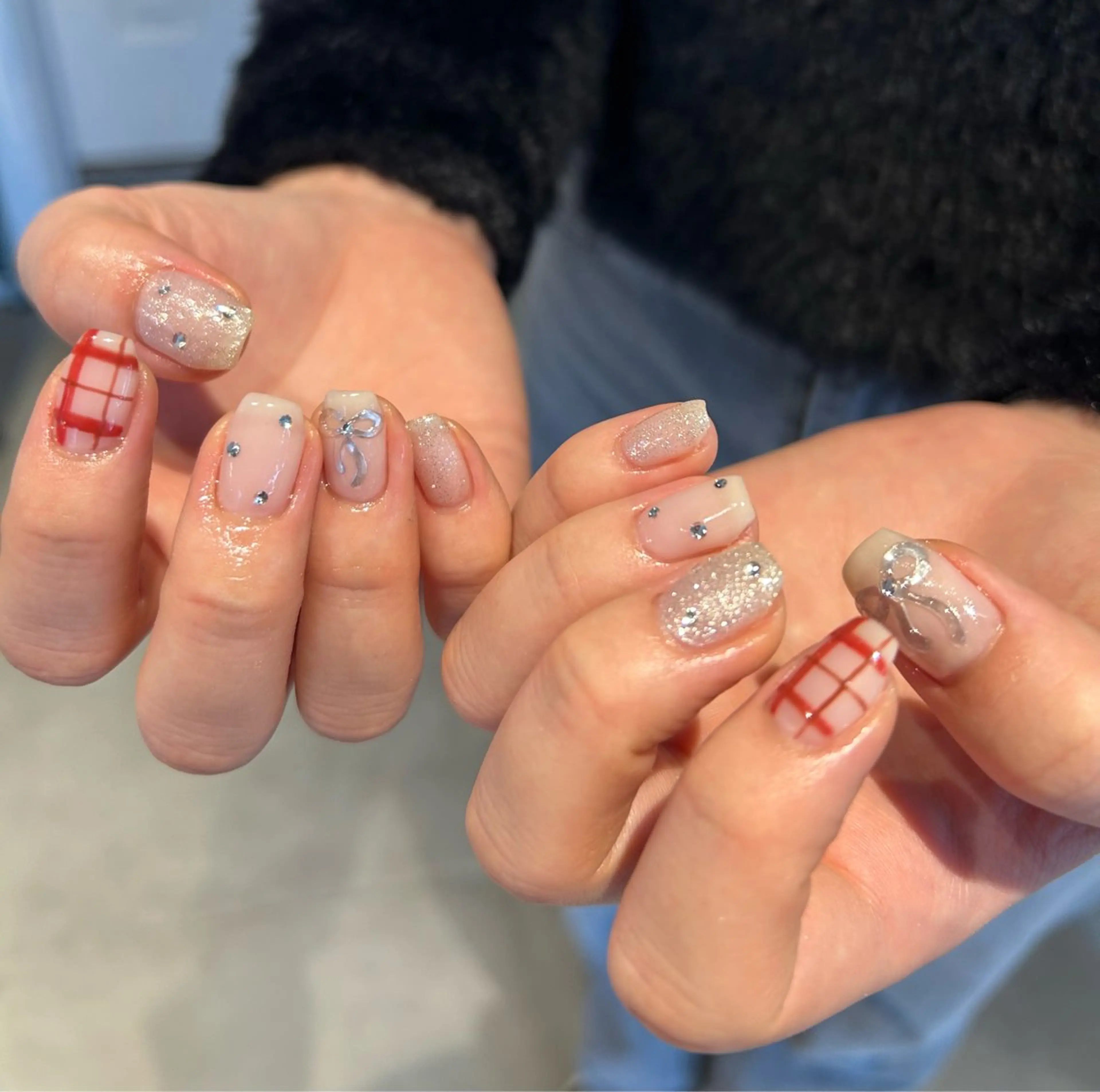 ネイル SEINA_ NAIL🐈‍⬛💗のネイルデザイン