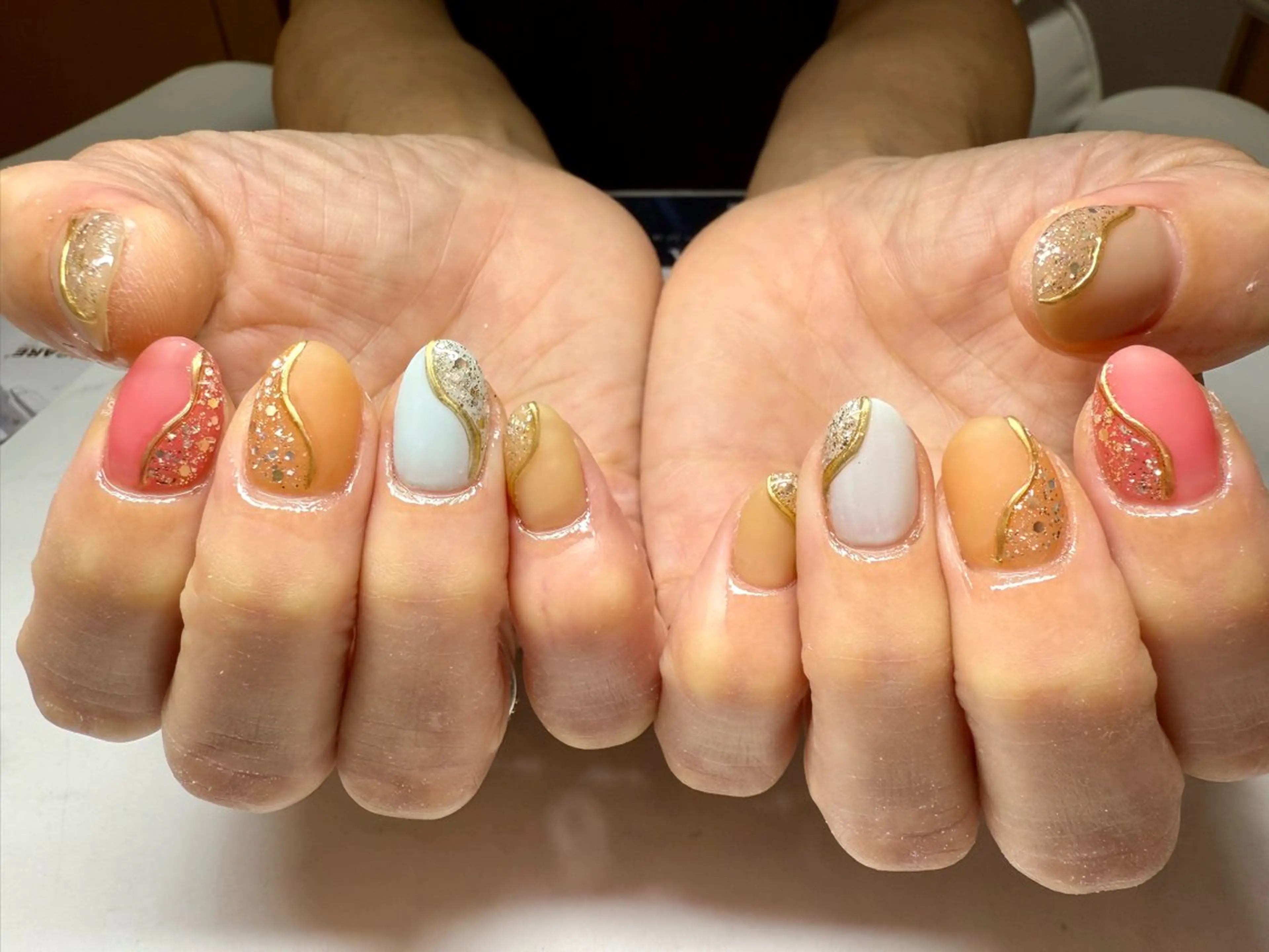 ネイル ジェルネイル マットネイル 加藤 優子のネイルデザイン