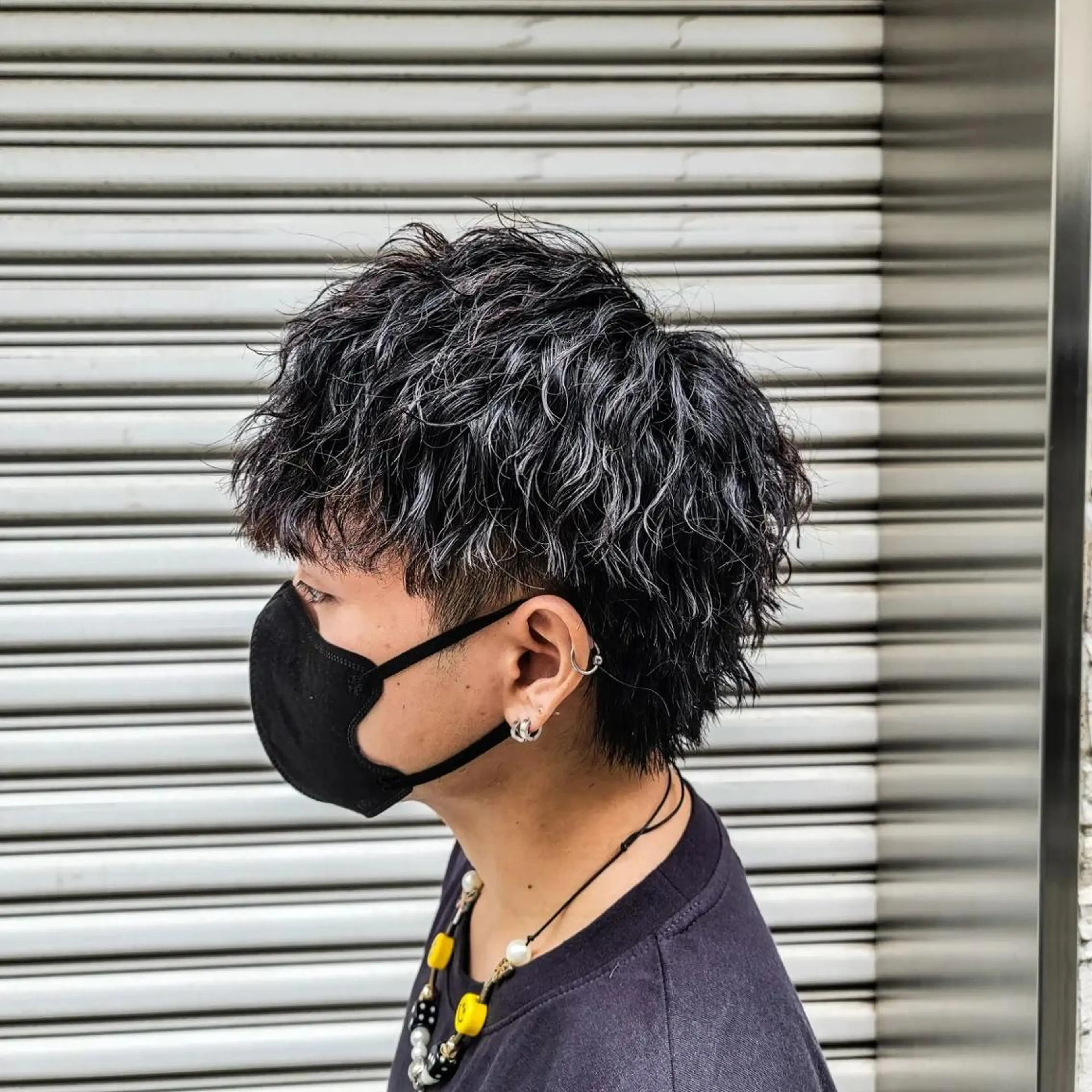 メンズ メンズパーマ メンズツイストパーマ 波巻きパーマ ツイストパーマ 特殊パーマ 片山恭兵のヘアスタイル