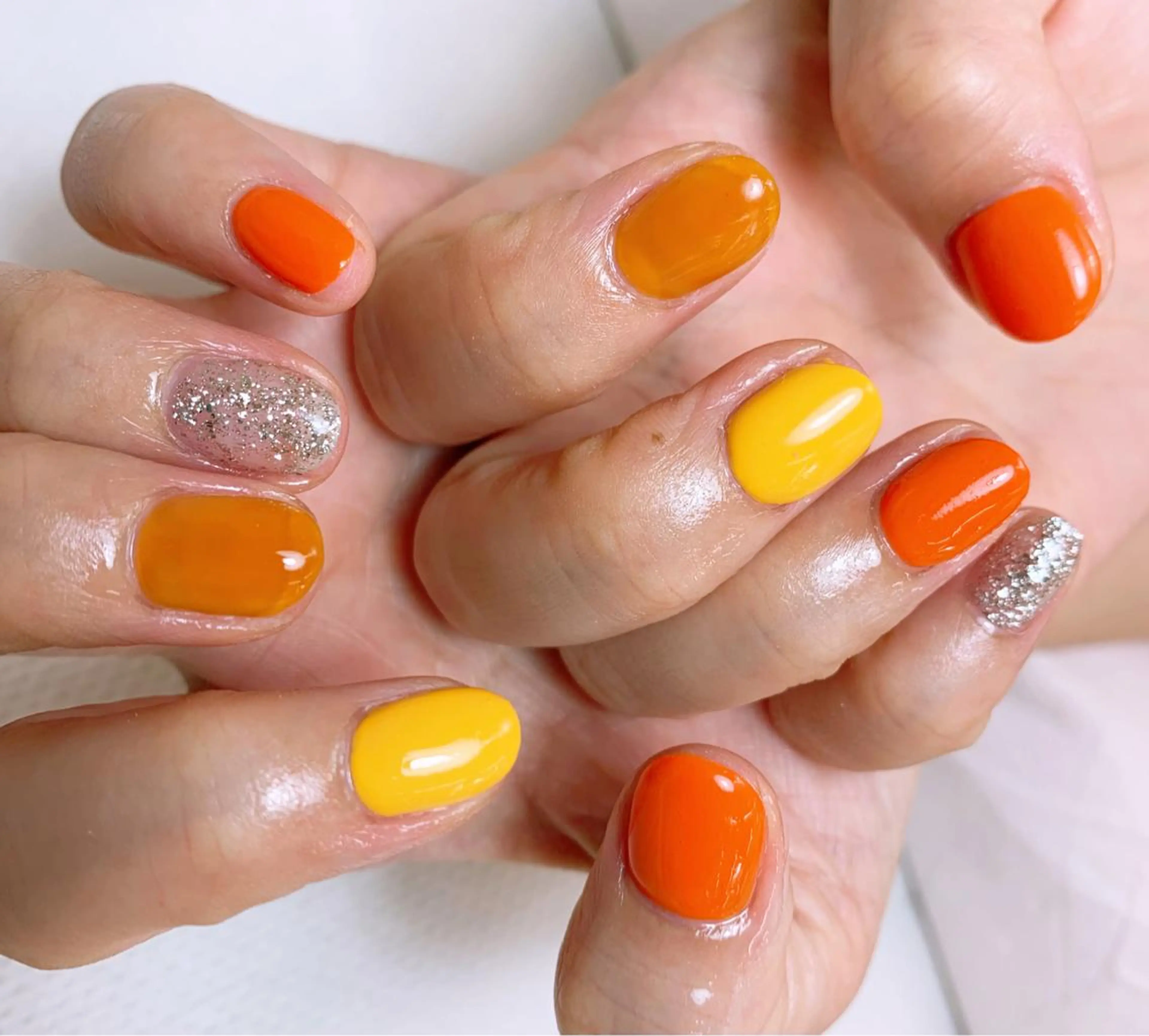 ネイル ⭐︎休業中の練習⭐︎ JNA認定講師髙橋のネイルデザイン