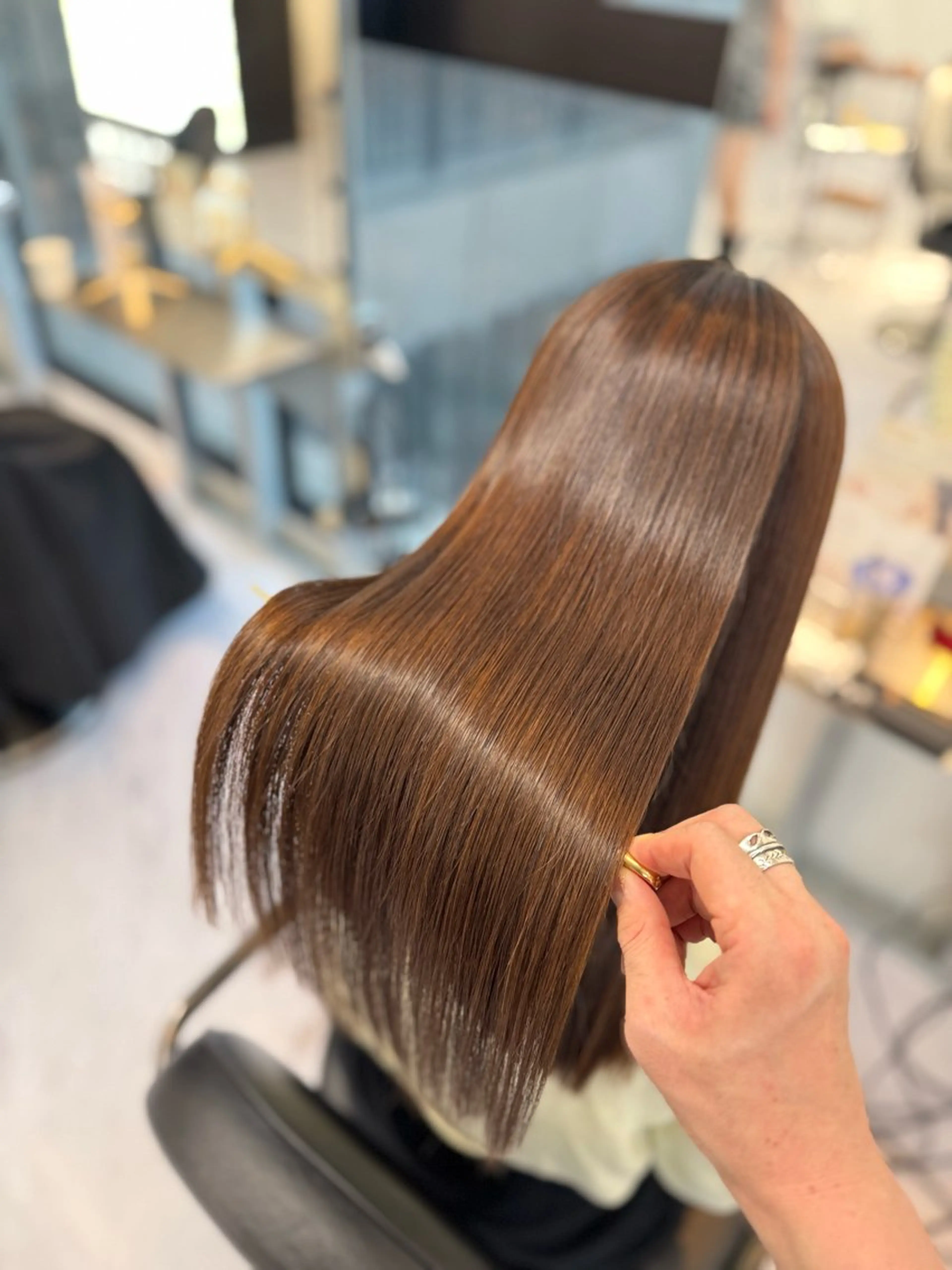 ロング 野口聖矢/縮毛矯正 髪質改善/ViVIEのヘアスタイル