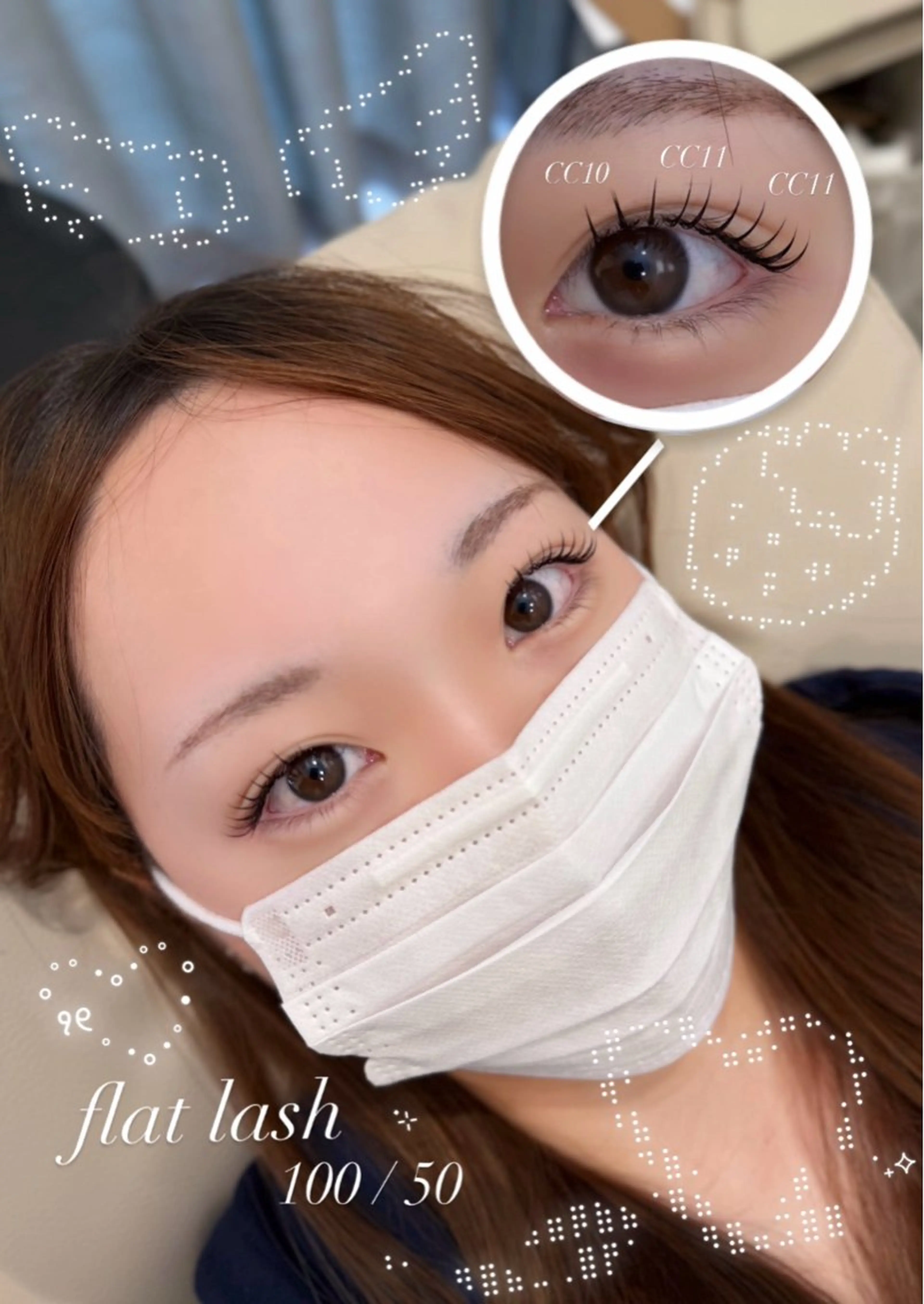 マツエク・マツパ 束感まつ毛 CCカール Cカール マツエク epill _yu_koのマツエク・マツパデザイン