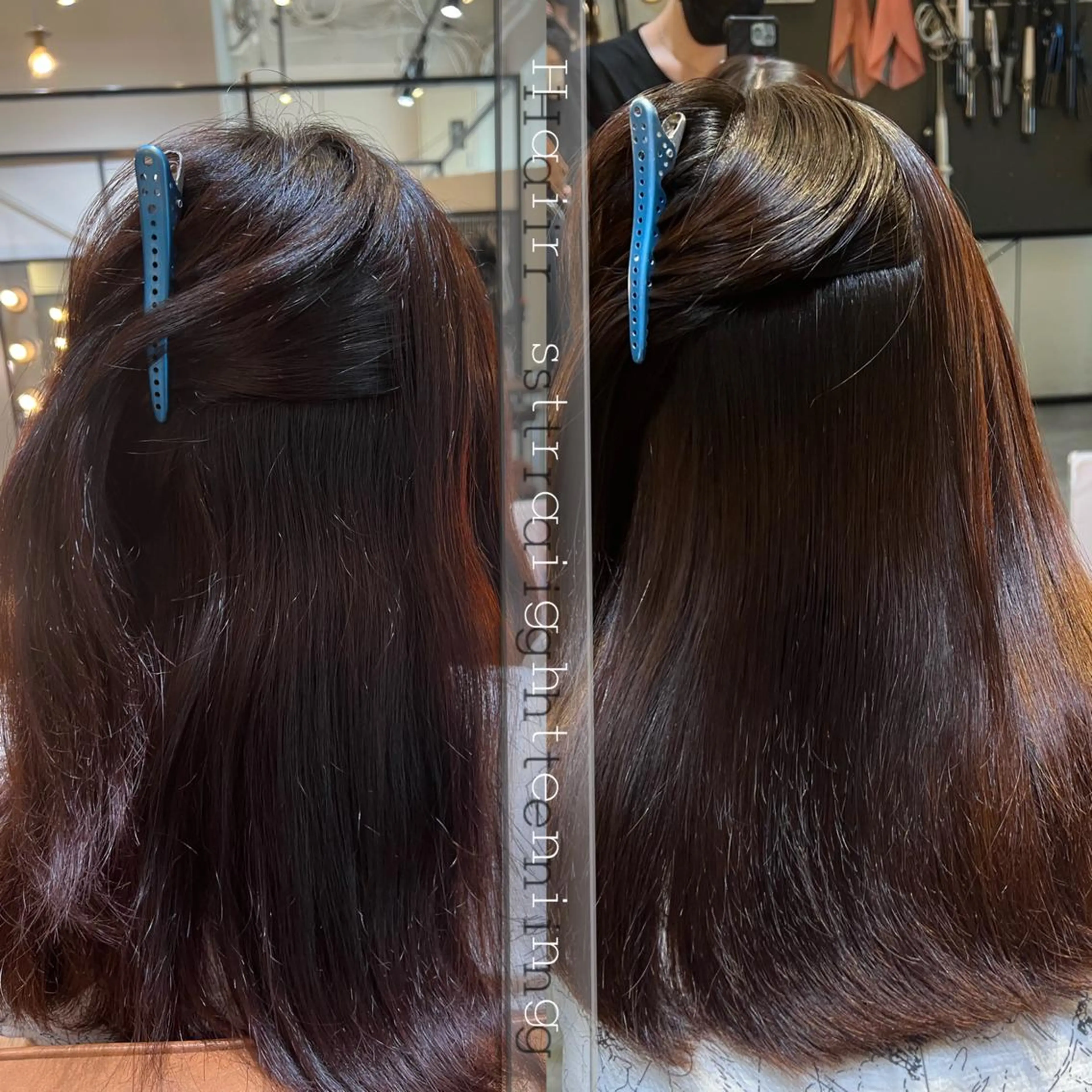 ロング カット 縮毛矯正 トリートメント 髪質改善ストレート Kantaのヘアスタイル