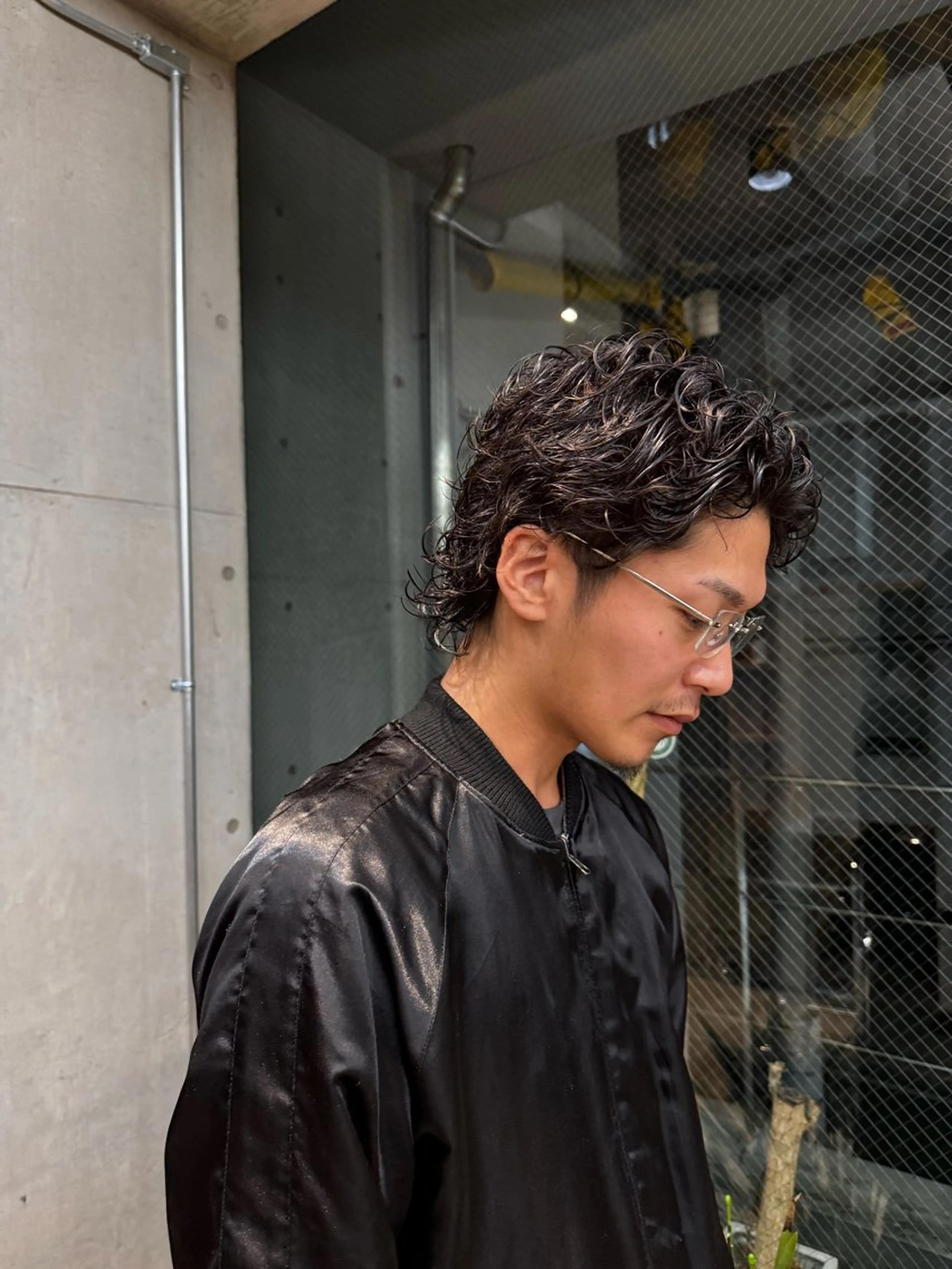 パーマ メンズ sora/ハイトーン /透明感カラー🫧のヘアスタイル