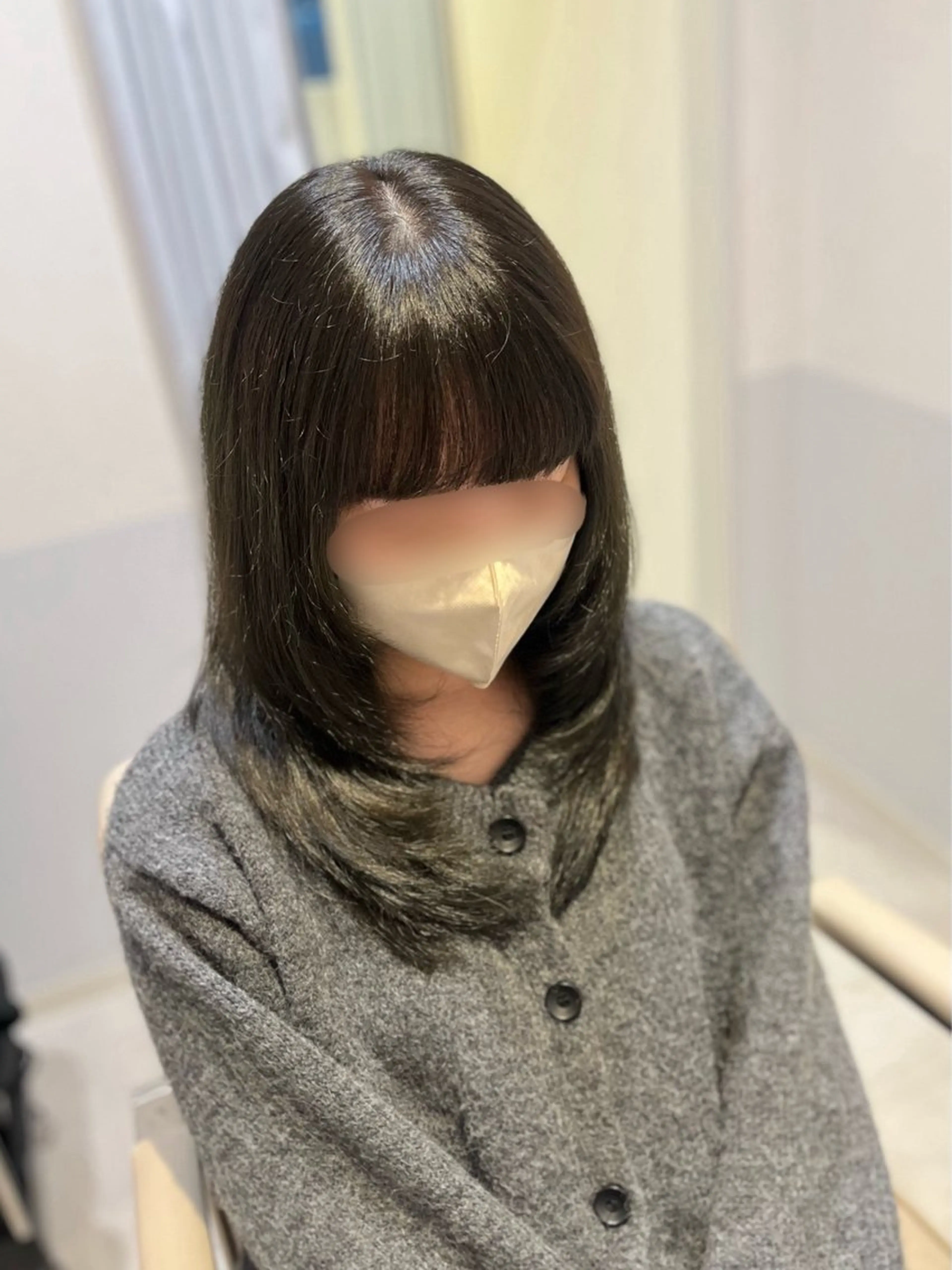 ミディアム ミディアムレイヤー 韓国風ヘア レイヤーカット Eleanor枚方店 /梅木雄治のヘアスタイル