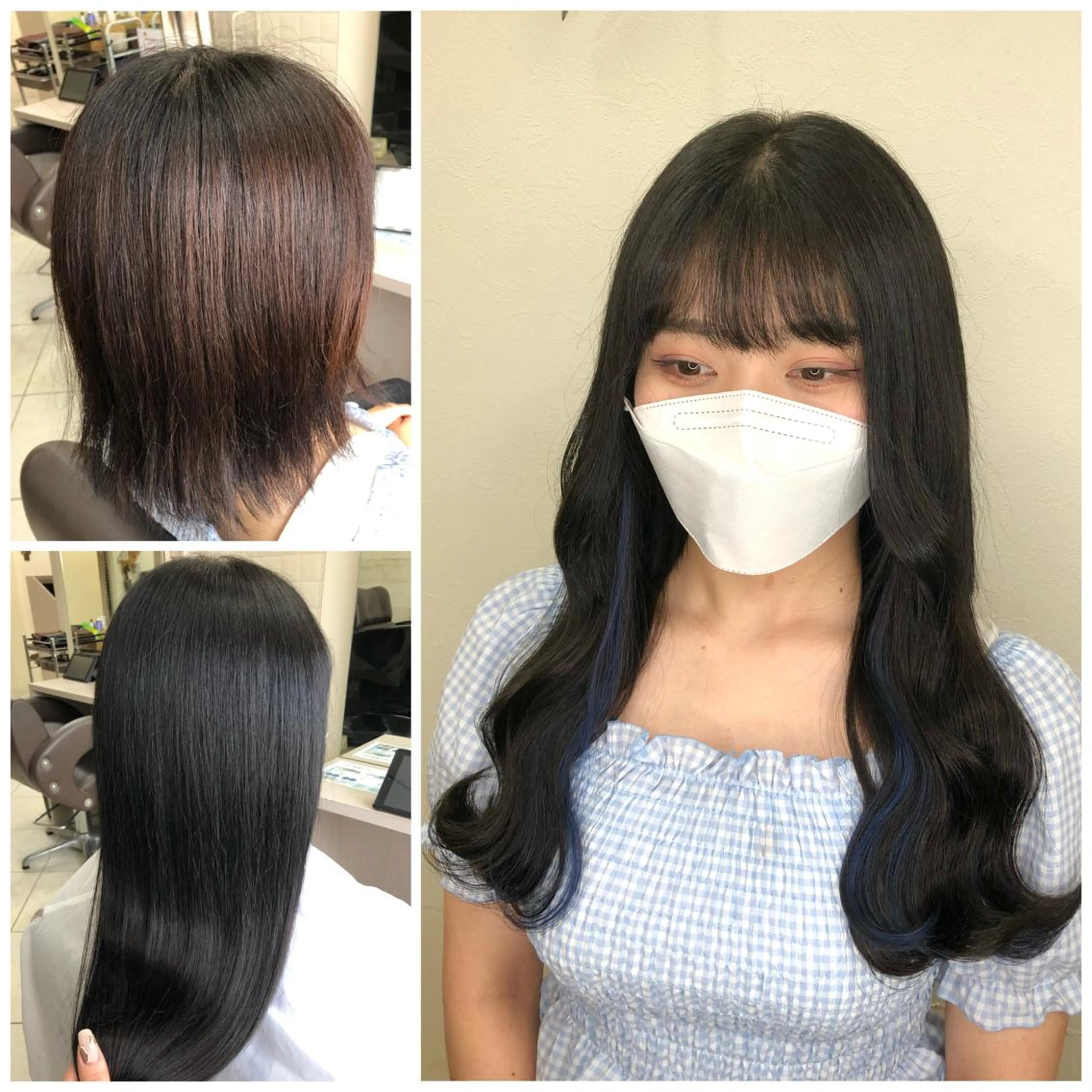 ロング カラー ヘアカラー エクステ MAKO ❤️🔥NEXTのヘアスタイル