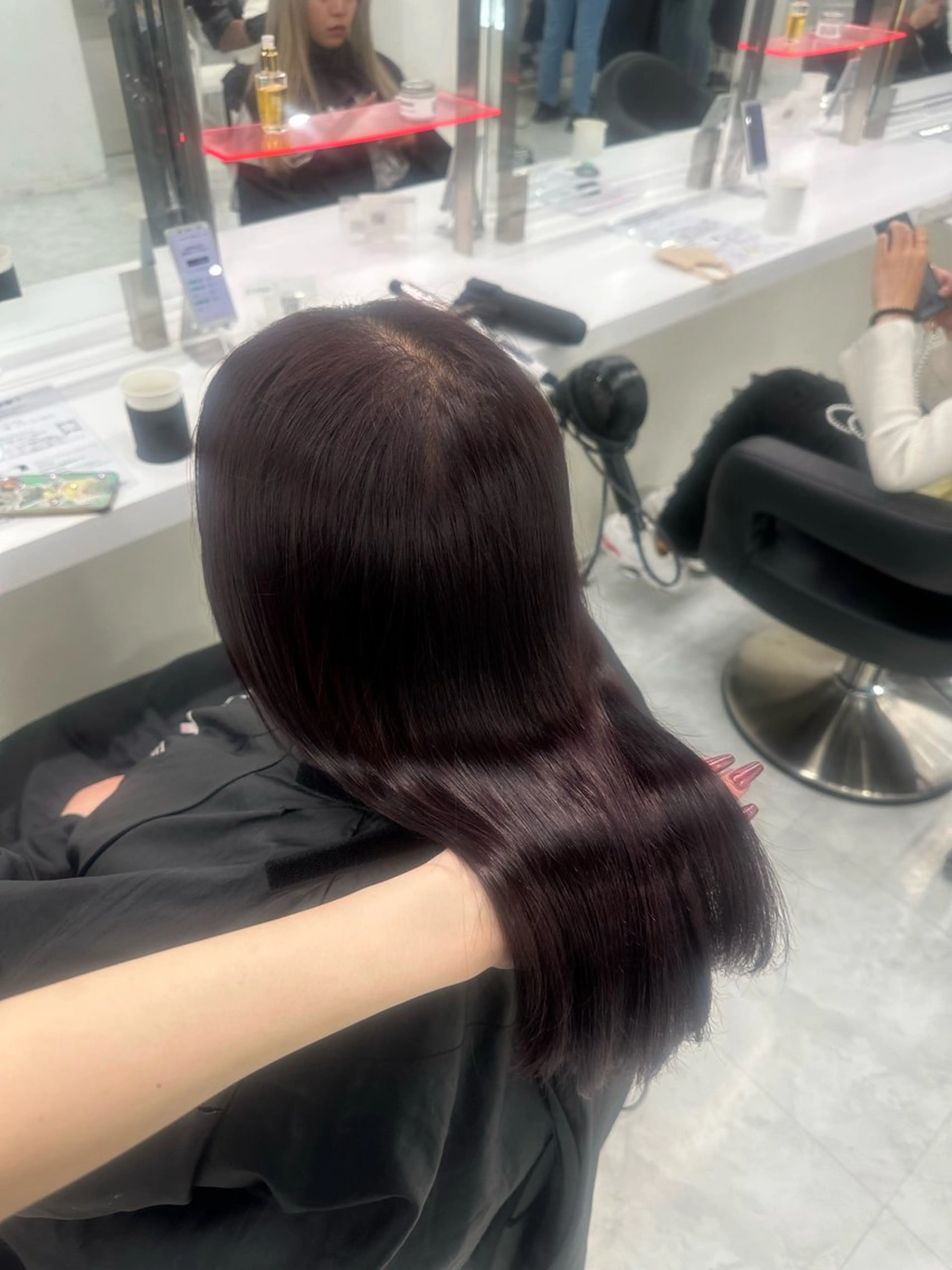 ロング 韓国ガーリー🤍ハイ トーン🤍Ayanaのヘアスタイル