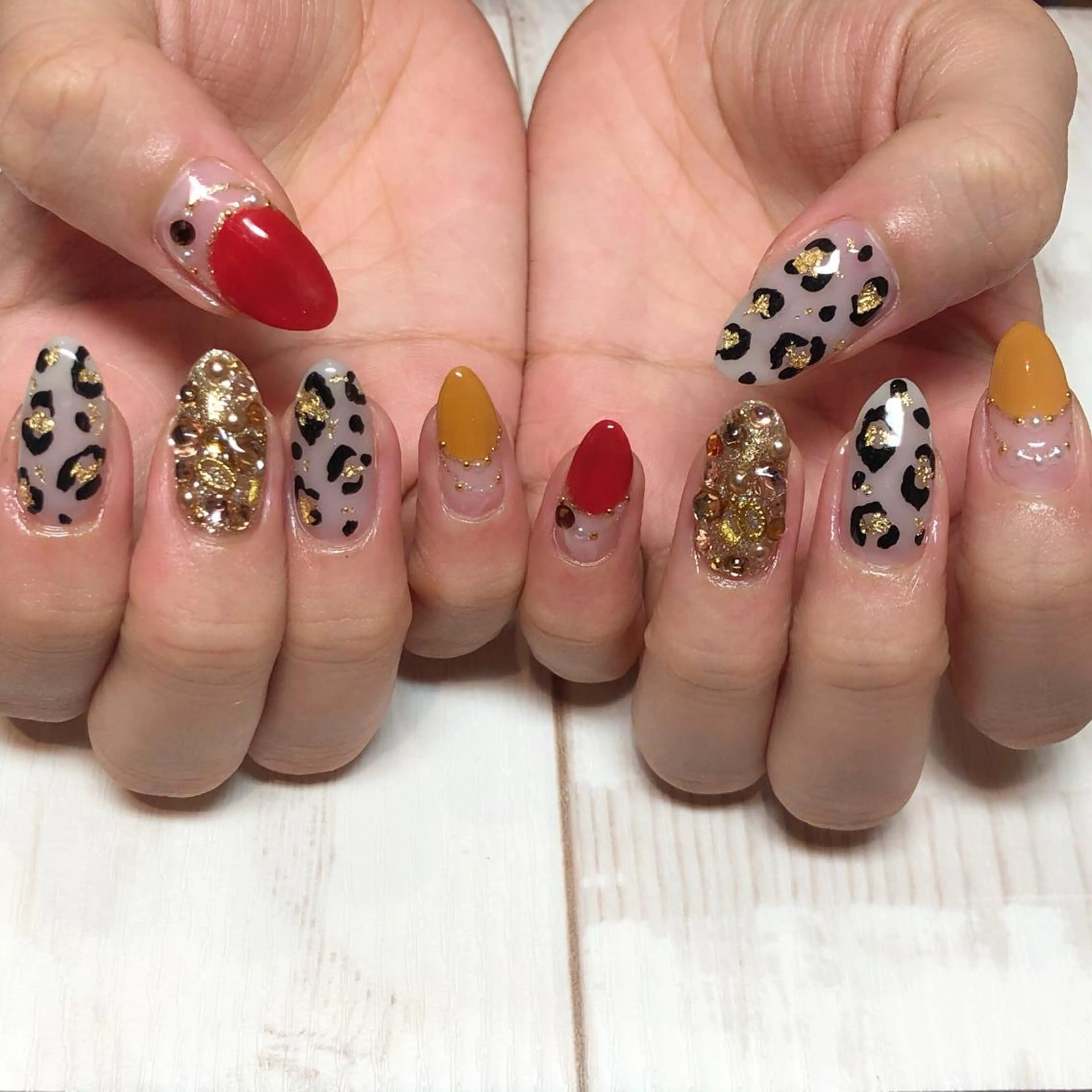 ネイル ハンドネイル Rawr / saoriのネイルデザイン