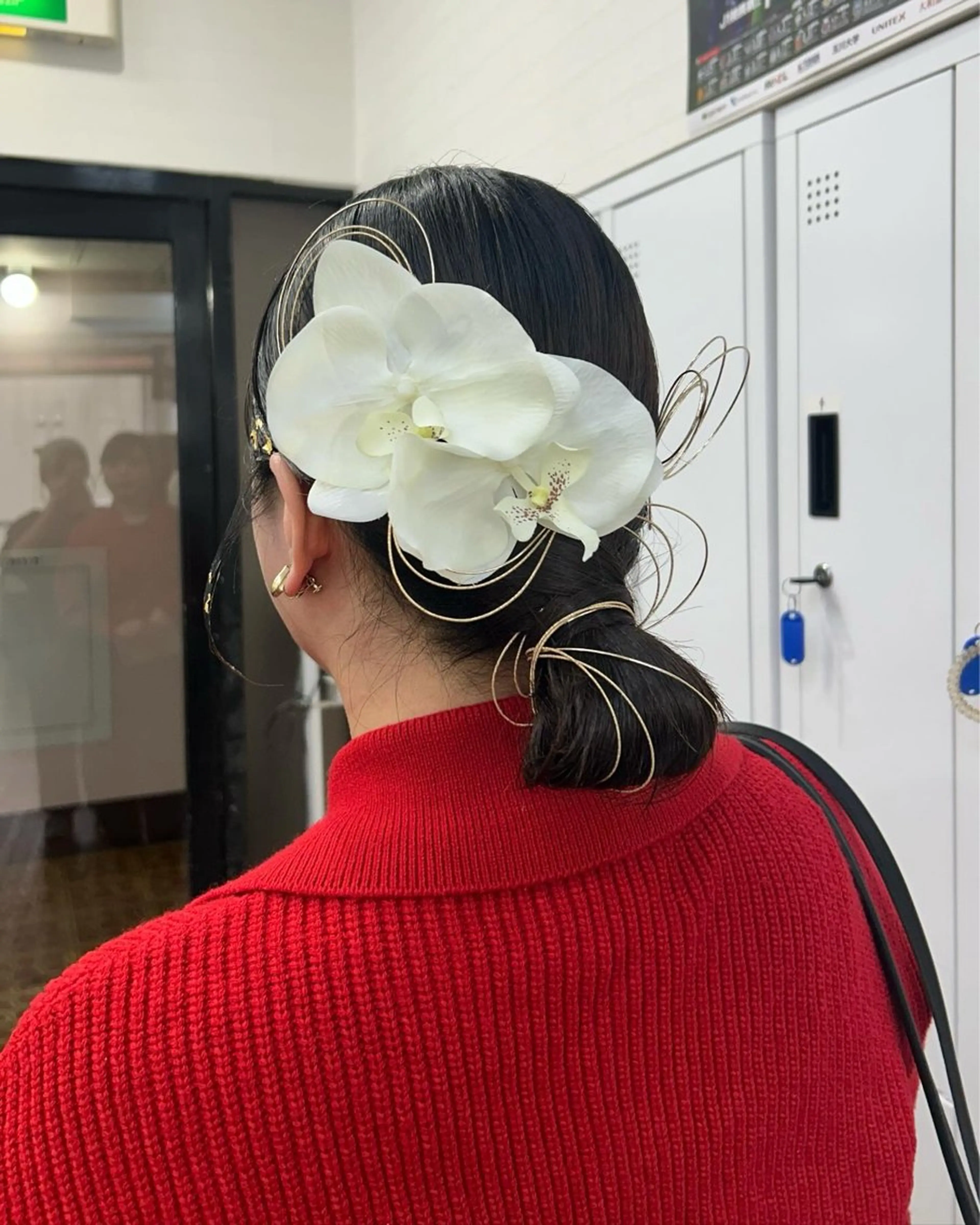 ミディアム Yui. レイヤー/パーマのヘアスタイル