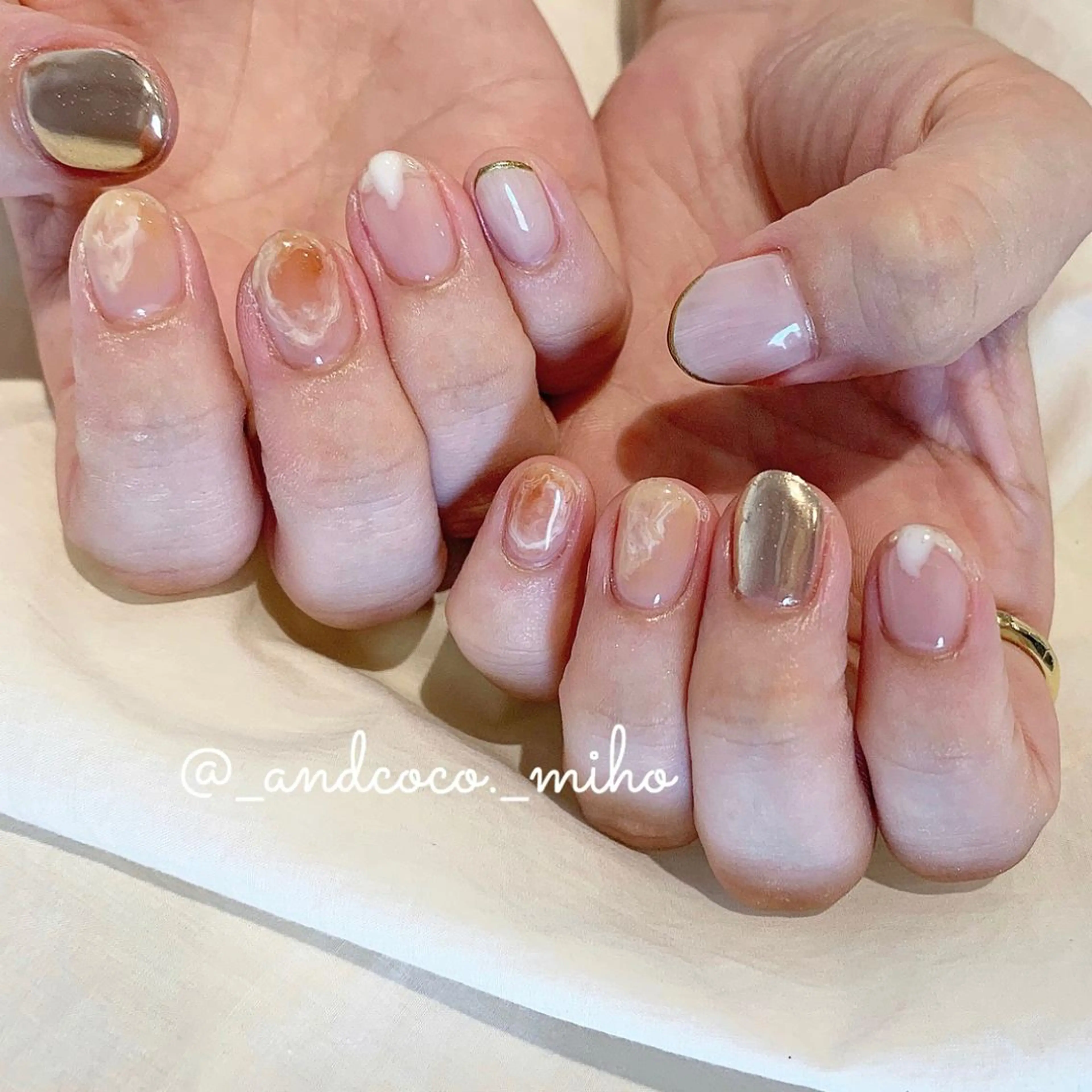 ネイル ハンドネイル Nailist〻 mihoのネイルデザイン