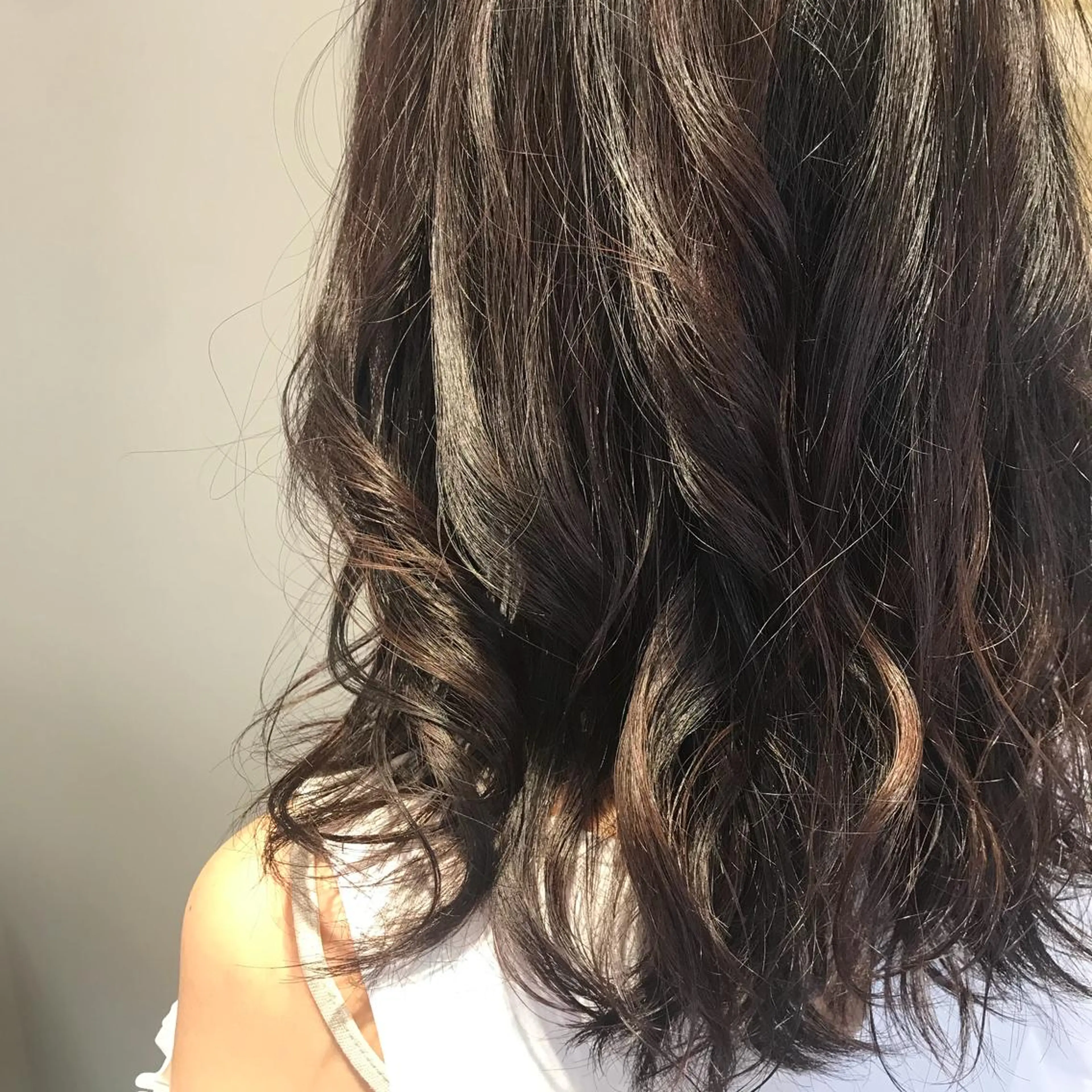 セミロング ヘアカラー 👑満足度1000% 重村 春奈👑のヘアスタイル