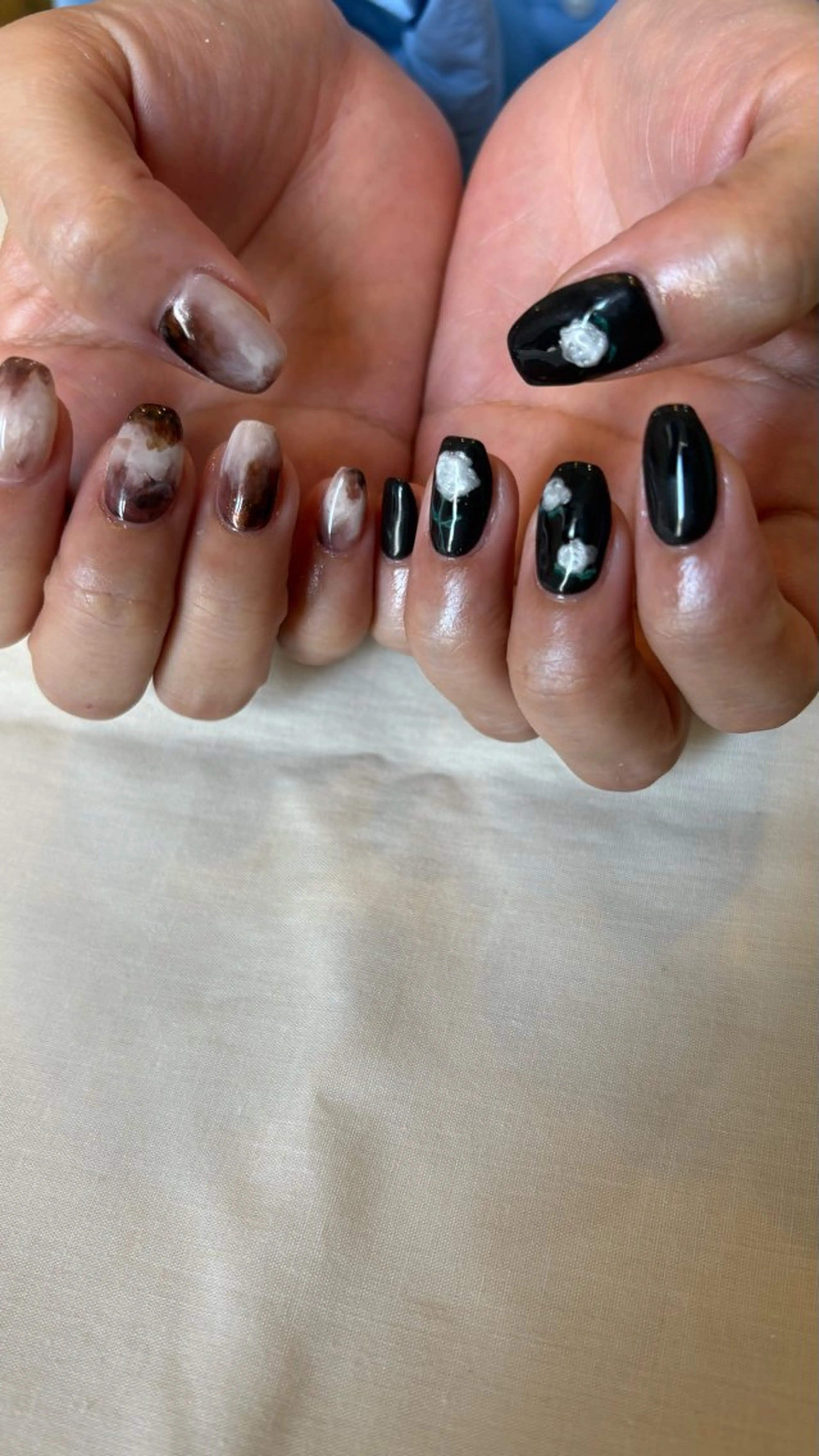 ネイル ハンドネイル 岩本 杏のネイルデザイン