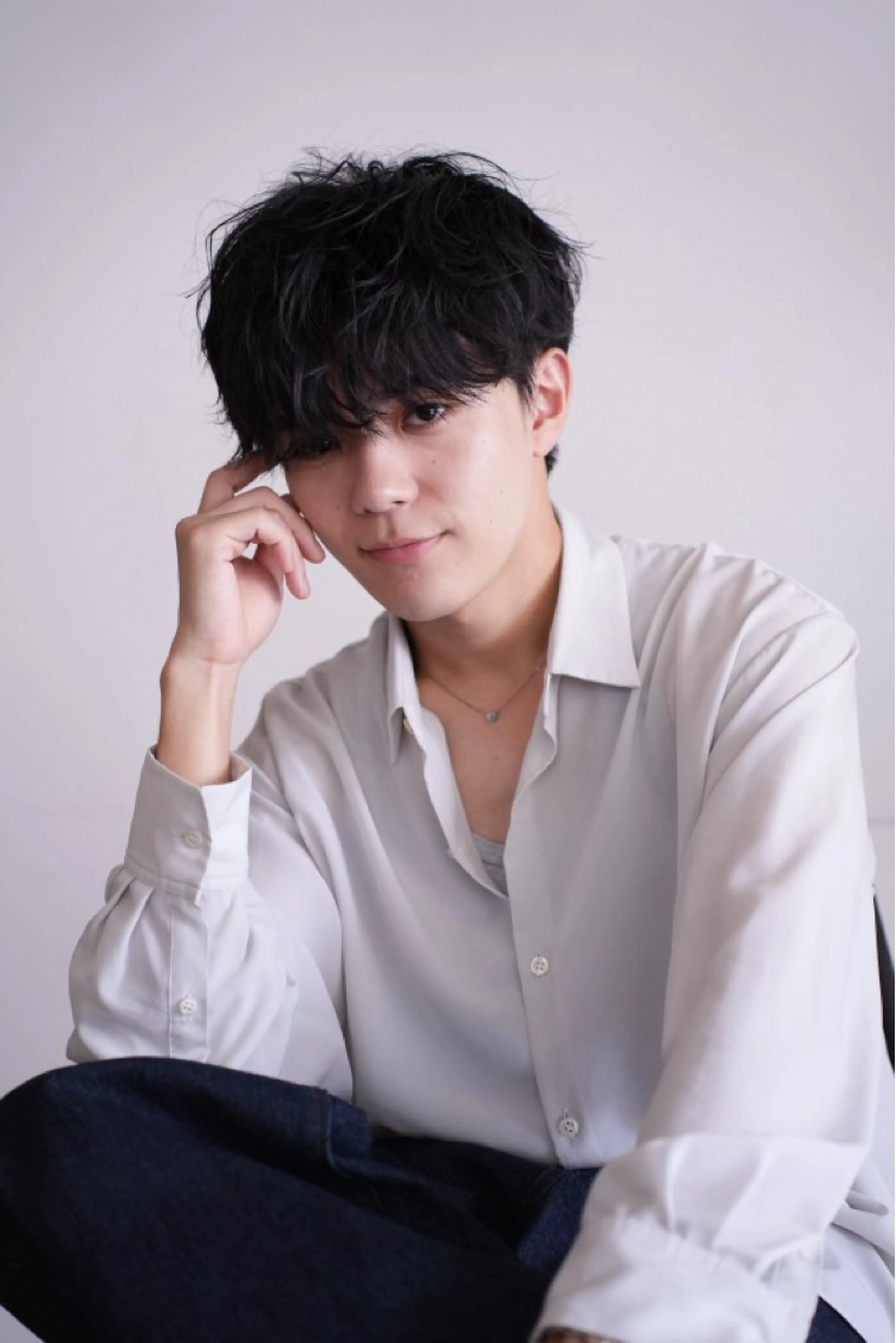 メンズ マッシュ メンズパーマ 🌷KARIN/ メンズ、ショート🍃のヘアスタイル