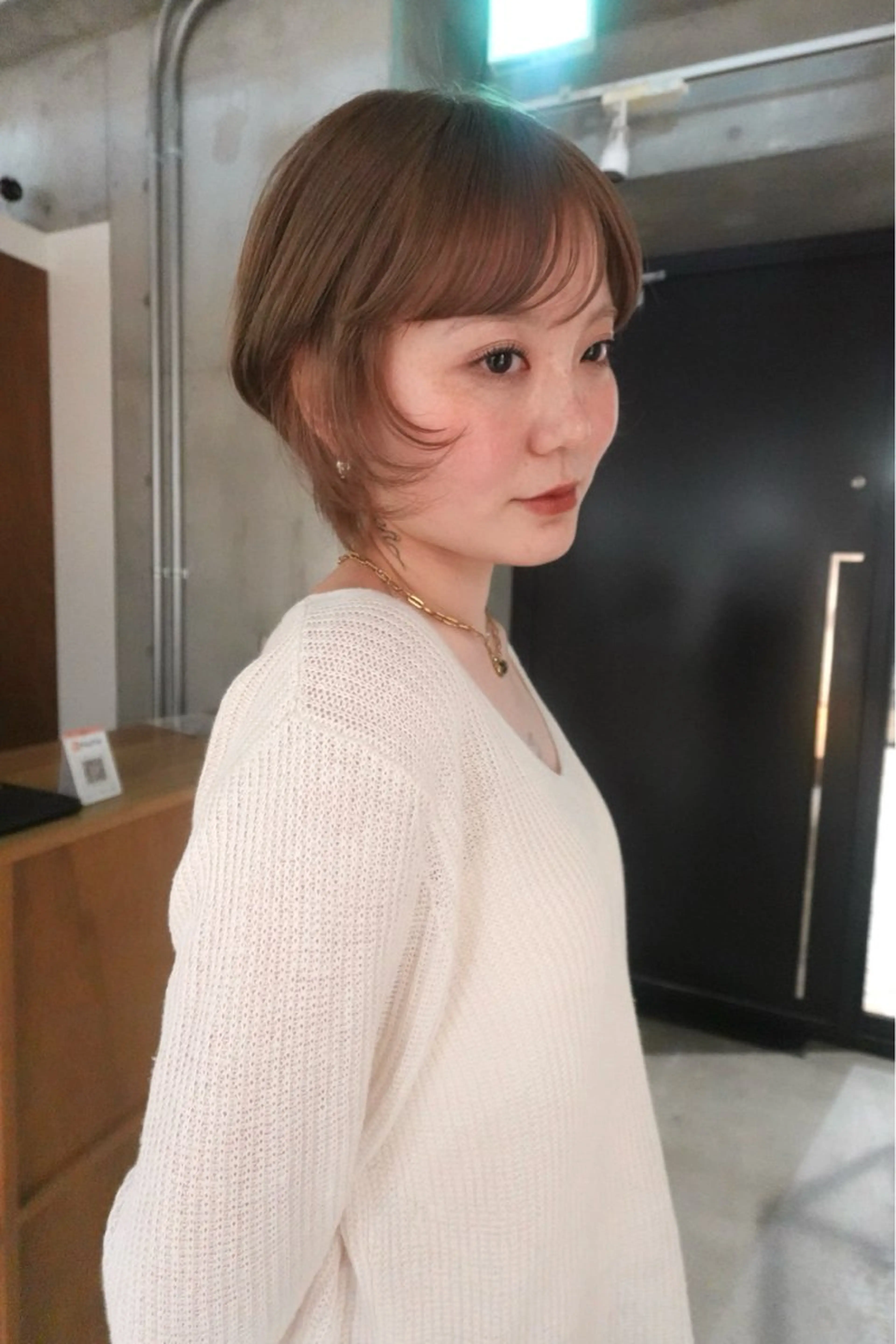 ショート ヘアカラー 中里　凜/無料カット 🎀/自由が丘のヘアスタイル