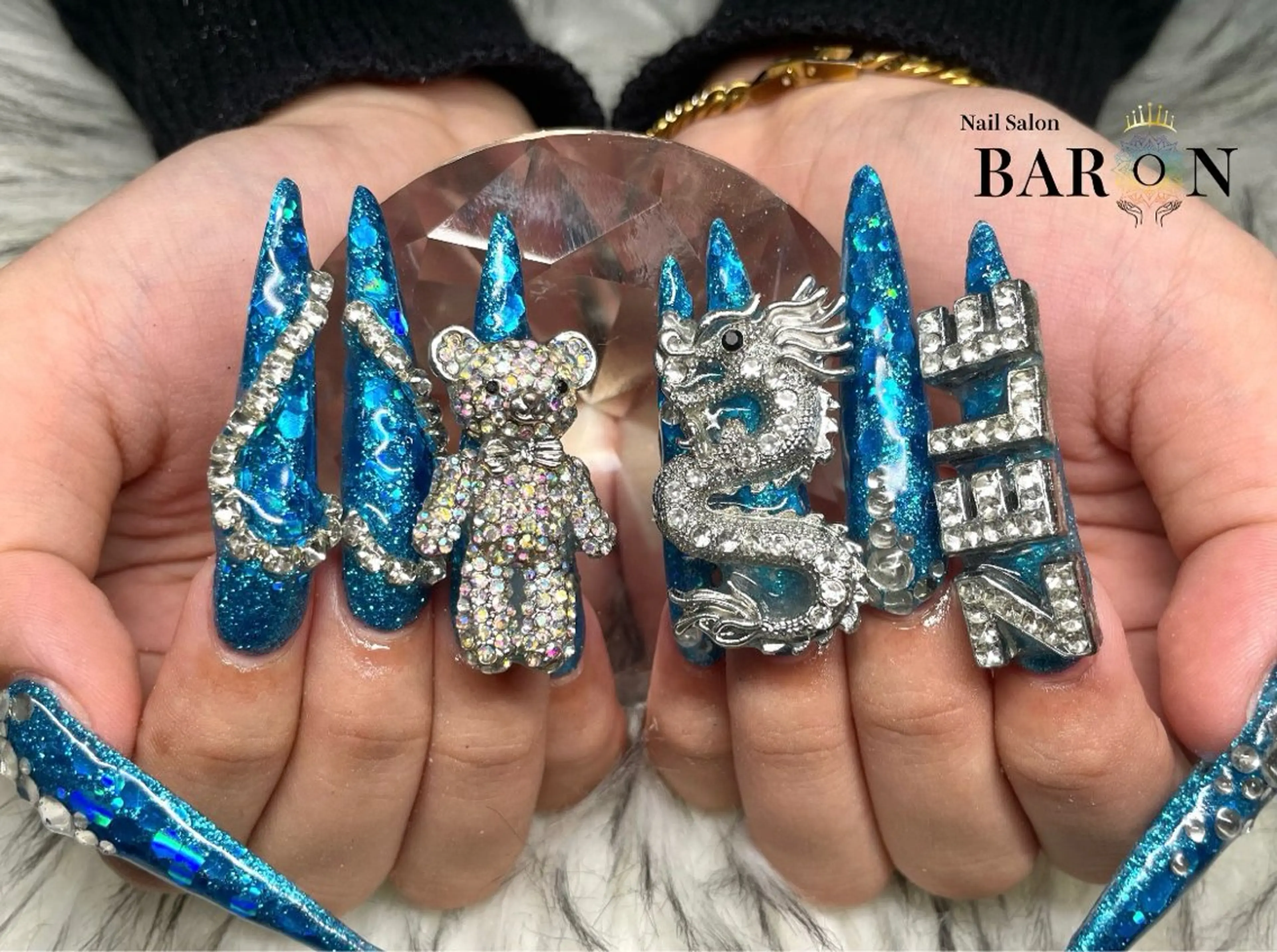 ネイル ハンドネイル ♛︎BARON♛︎ RIKAのネイルデザイン