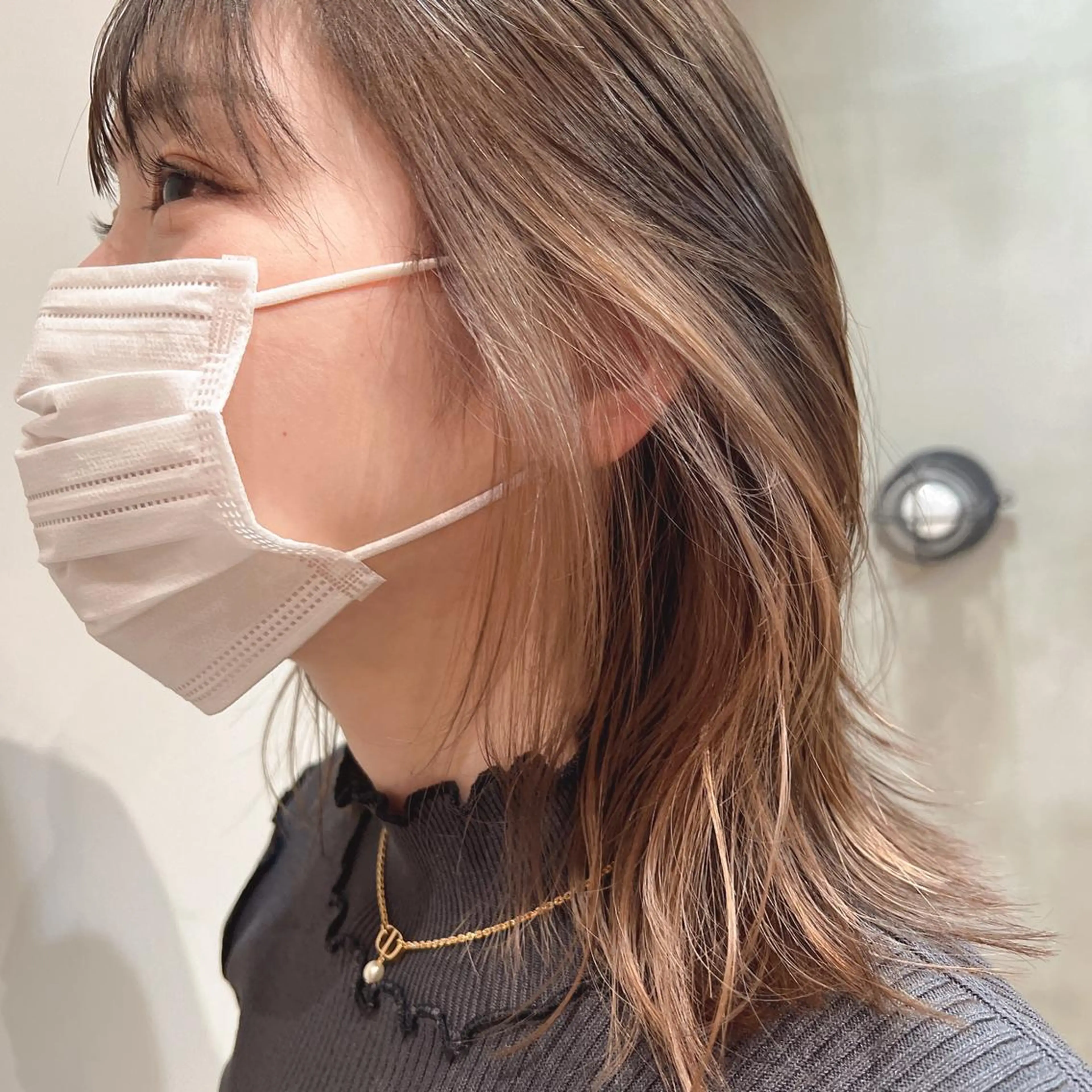 ミディアム パーソナルカラー lapiax阿部のヘアスタイル