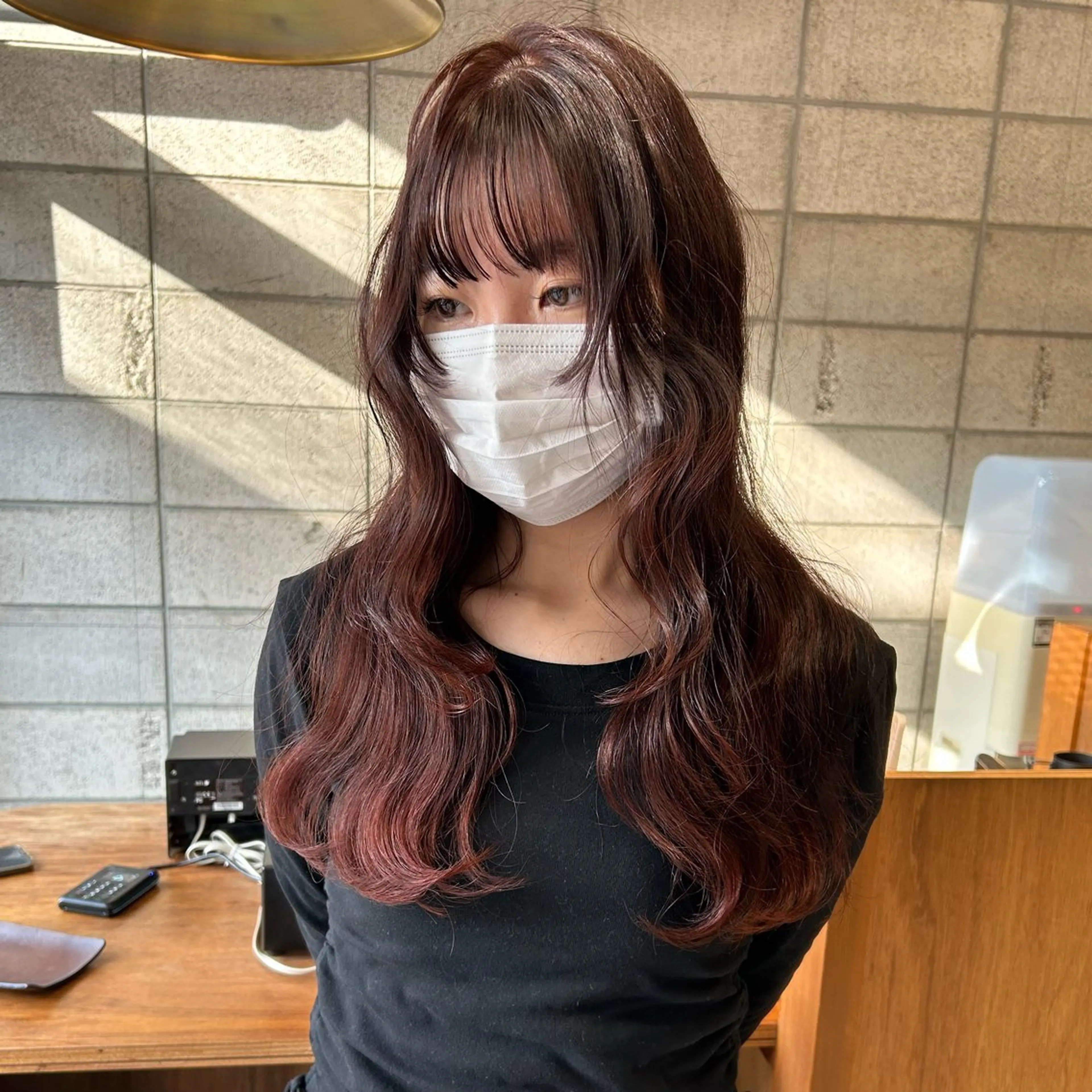 カラー カエデ🐬 カットカラーモデルのヘアスタイル