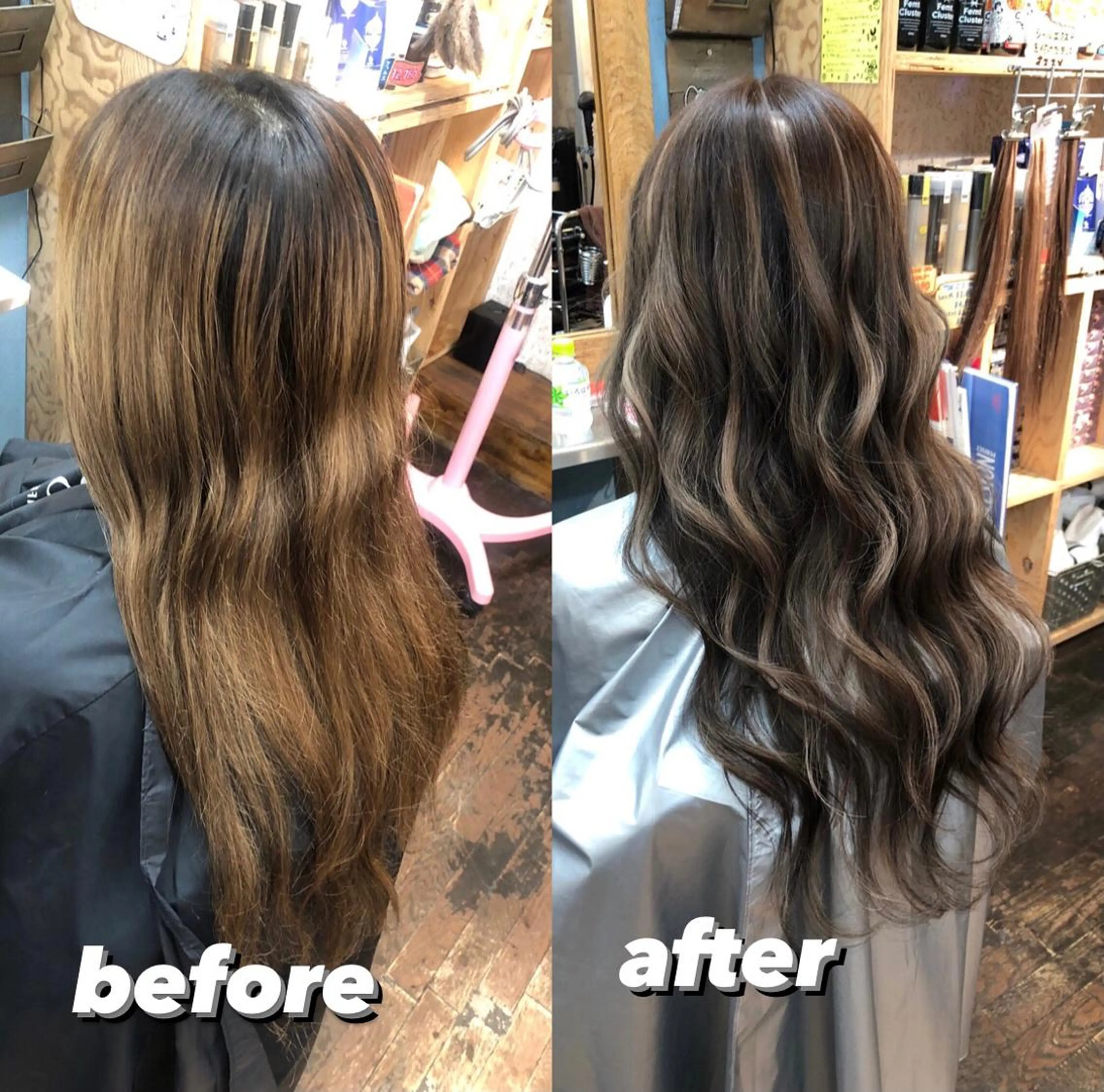 カラー 美魔女 美容師NAOのヘアスタイル