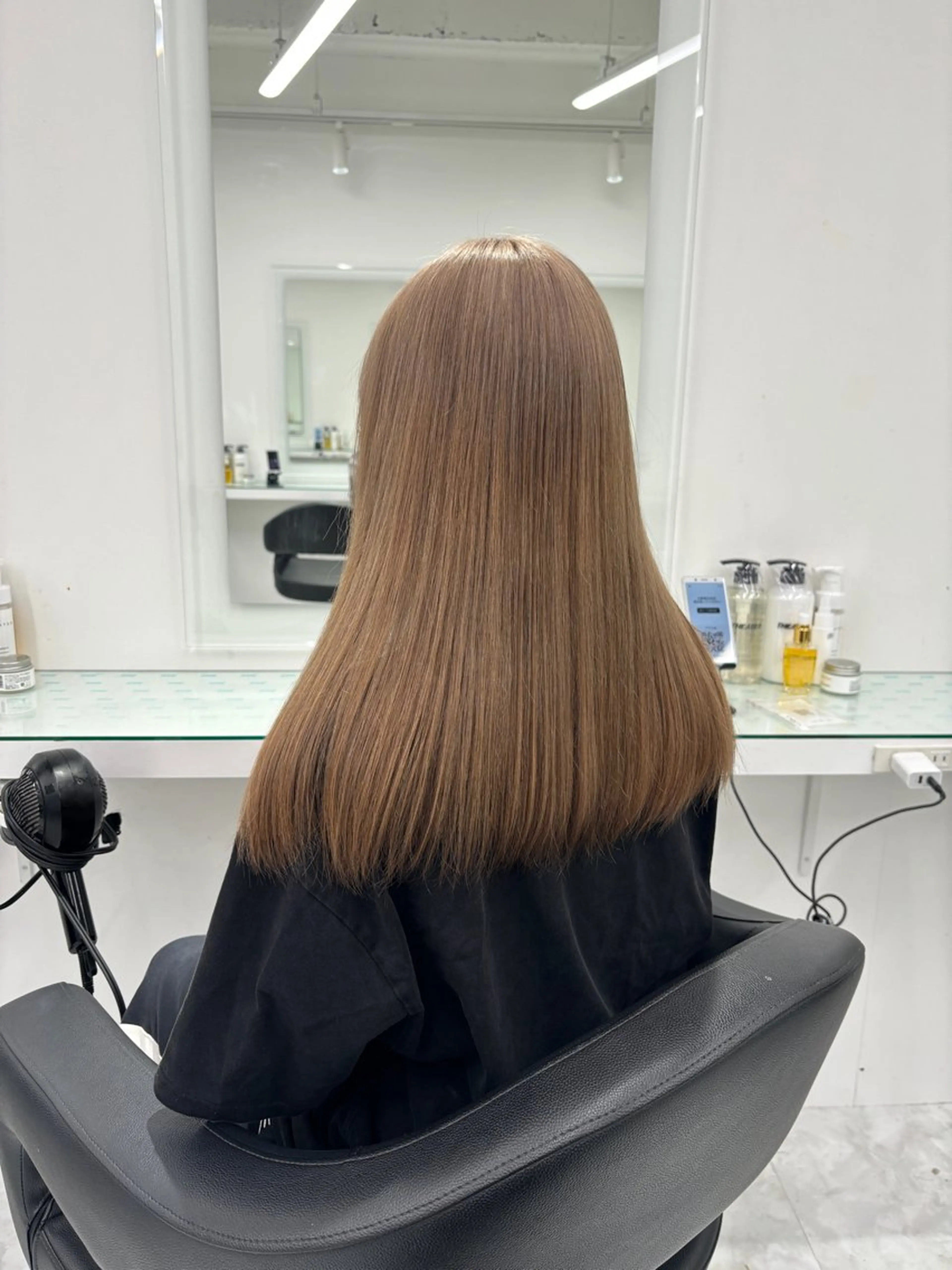 ロング カラー 💖ミルクティー💖 あかり💖のヘアスタイル