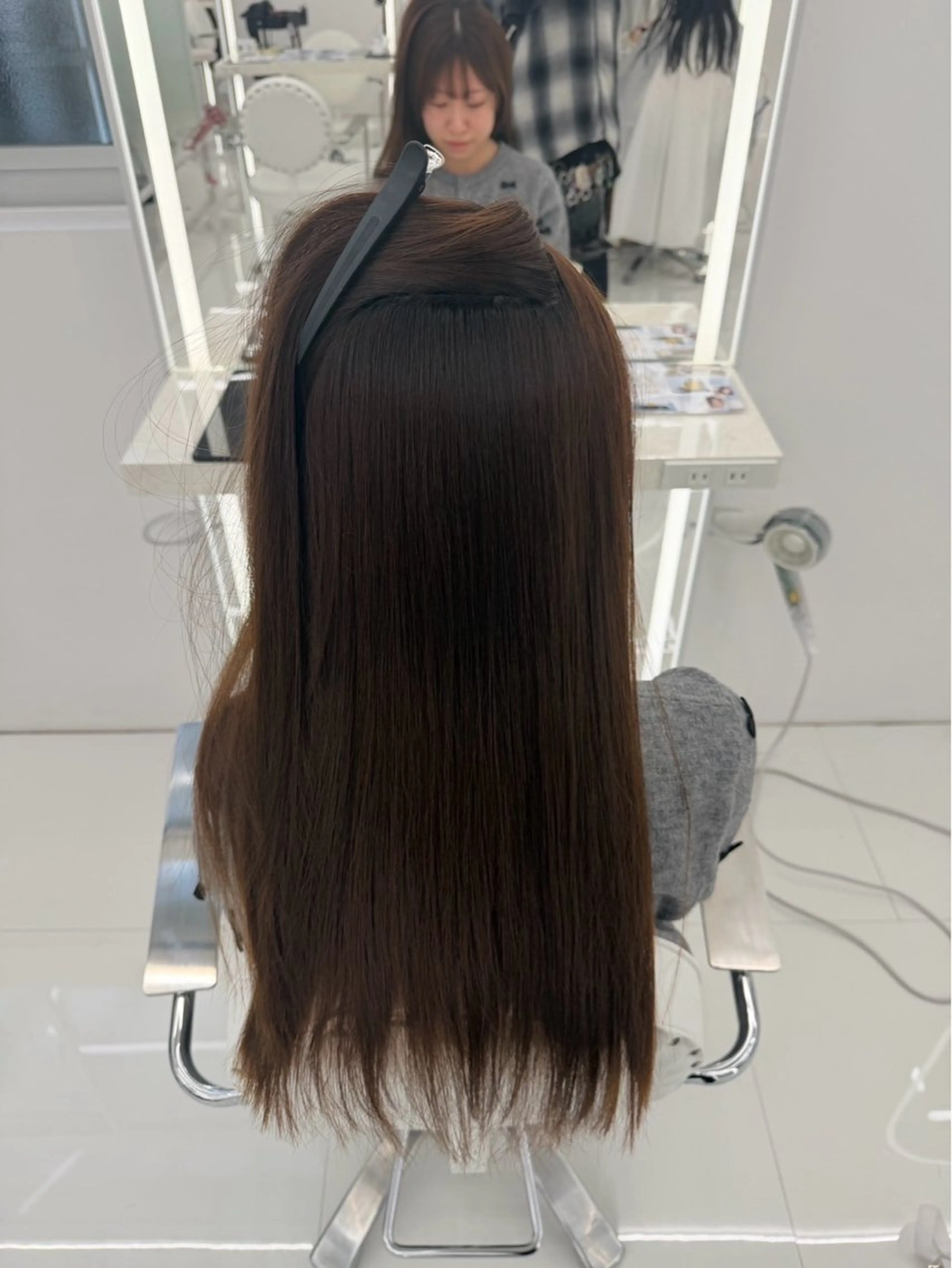 ロング 韓国レイヤー/艶髪 /miyu🩰🎀のヘアスタイル