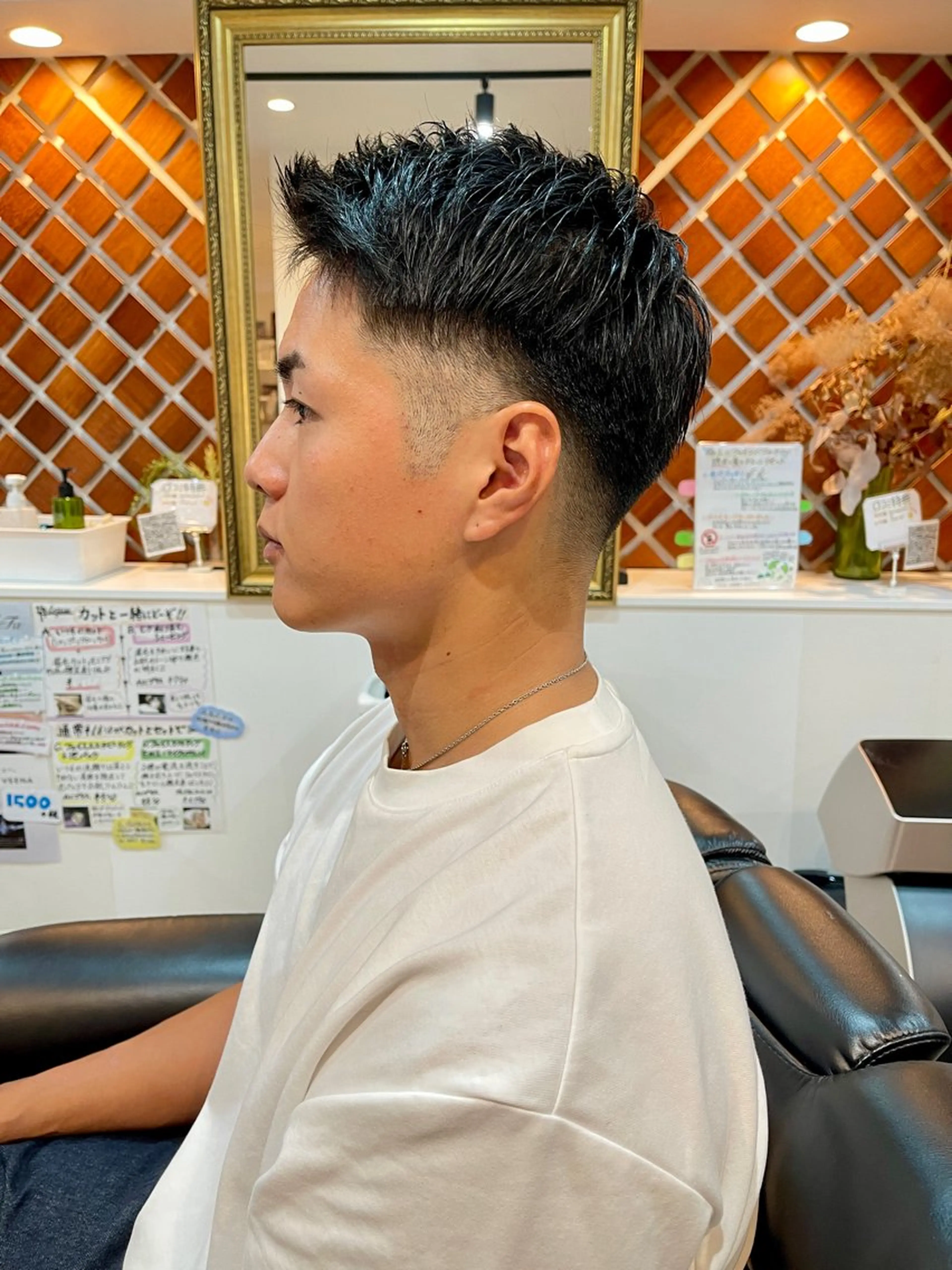 ショート ショートレイヤー レイヤーカット ショートヘア カット 女性理容師 黒岩　さちのヘアスタイル