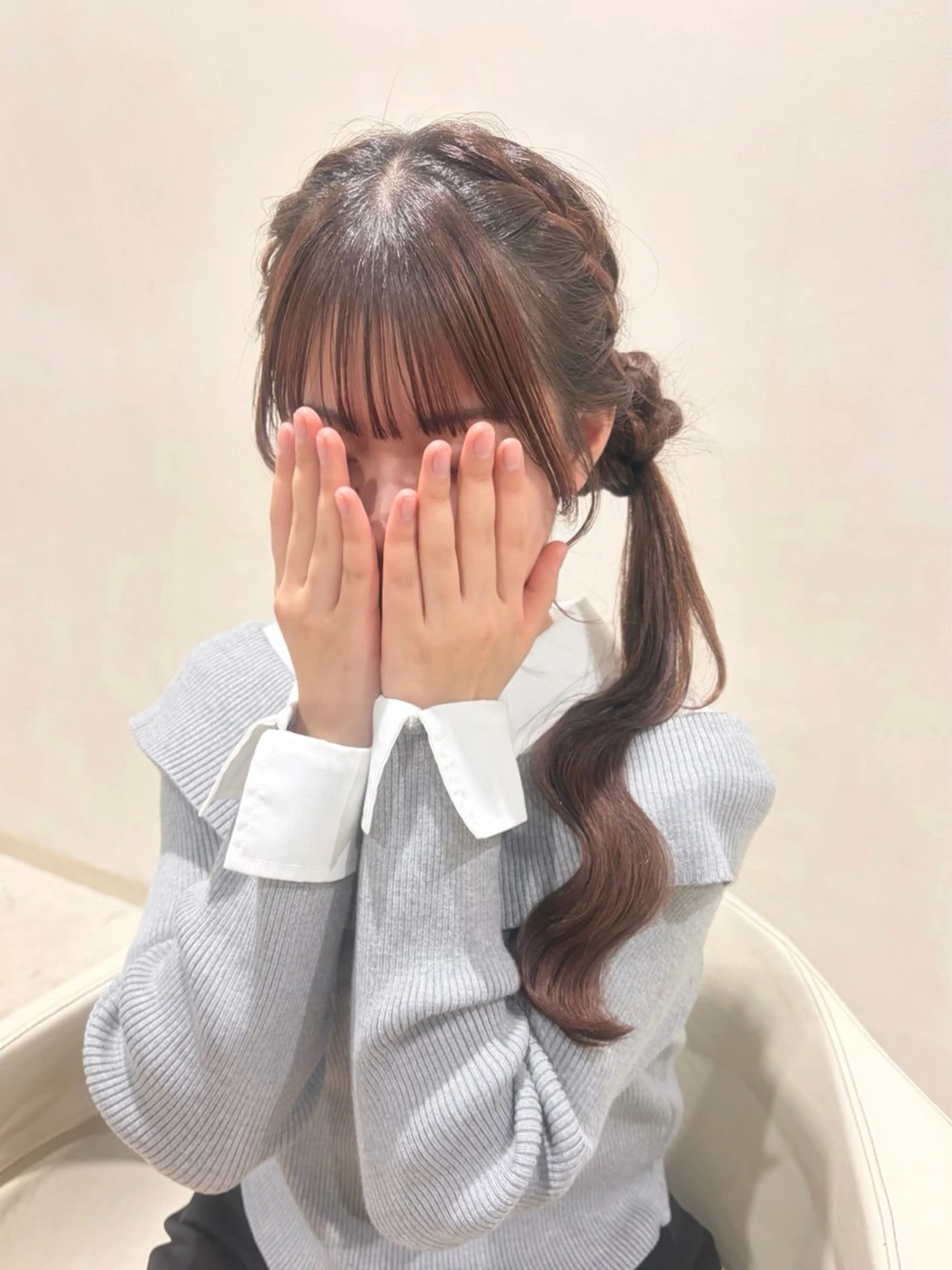 ロング ヘアセット 木村 しずかのヘアスタイル