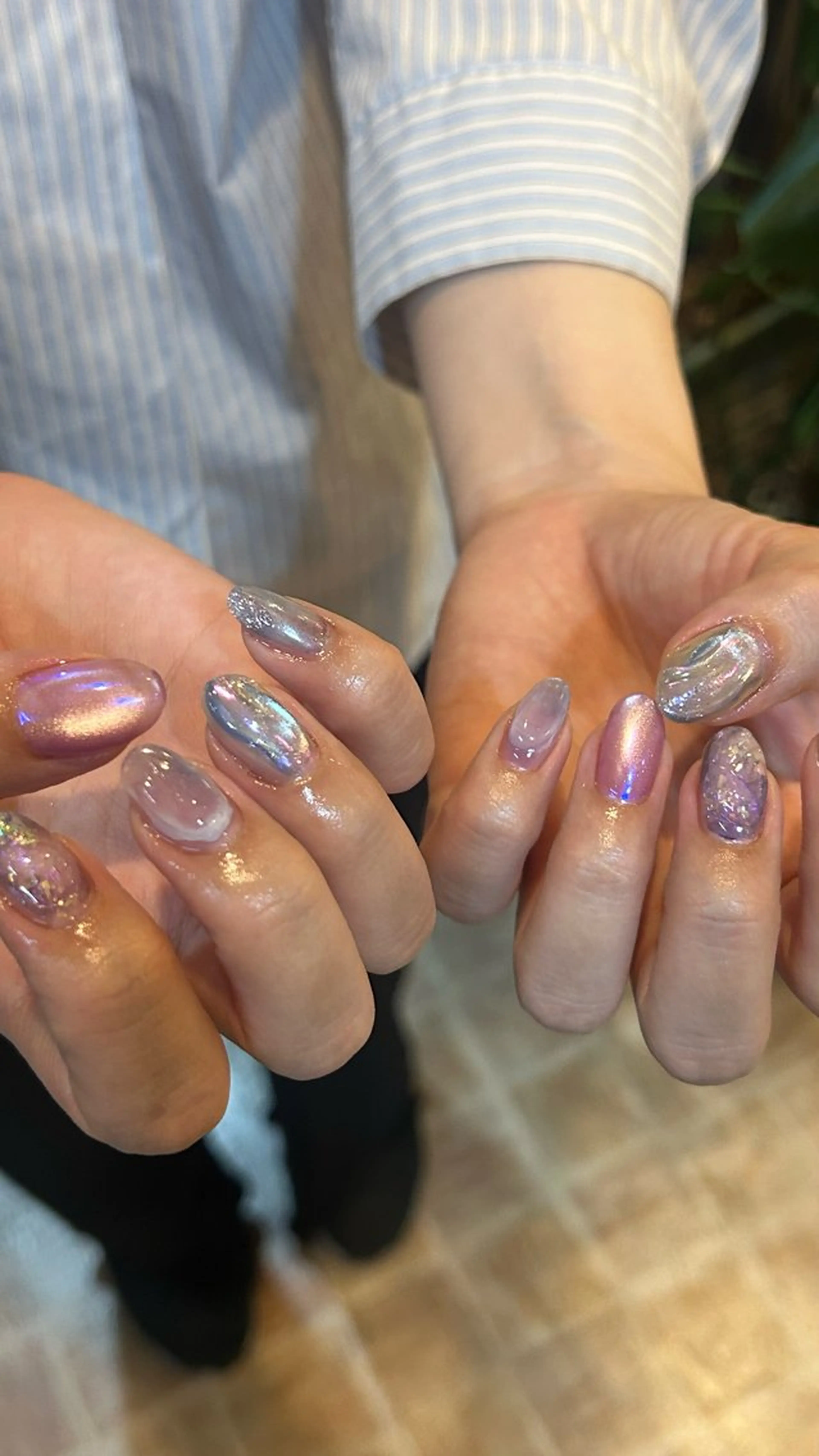 ネイル ニュアンスネイル 小野寺 千尋のネイルデザイン