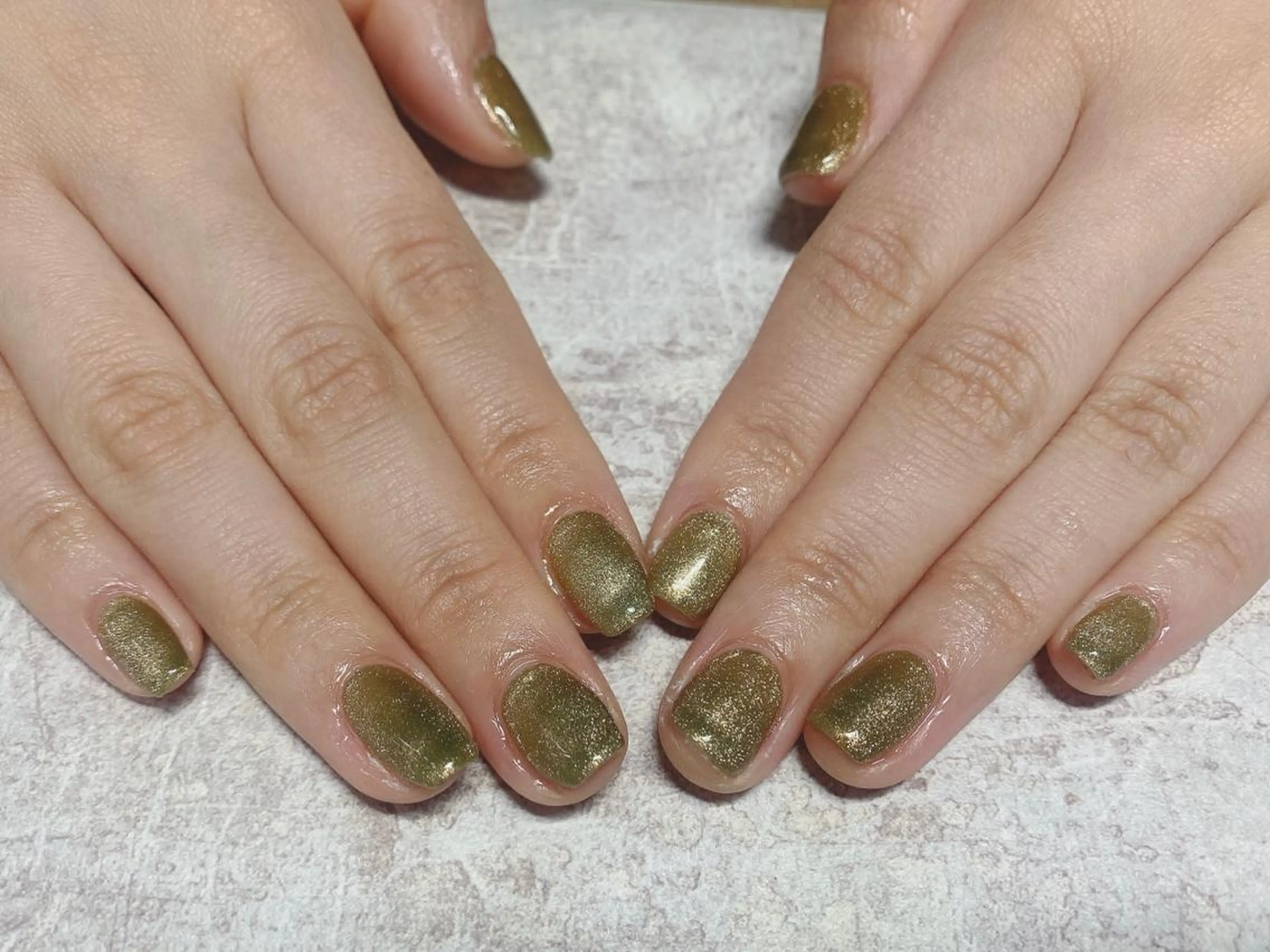 ネイル キラキラネイル マグネットネイル フットネイル mogunail &blowのネイルデザイン