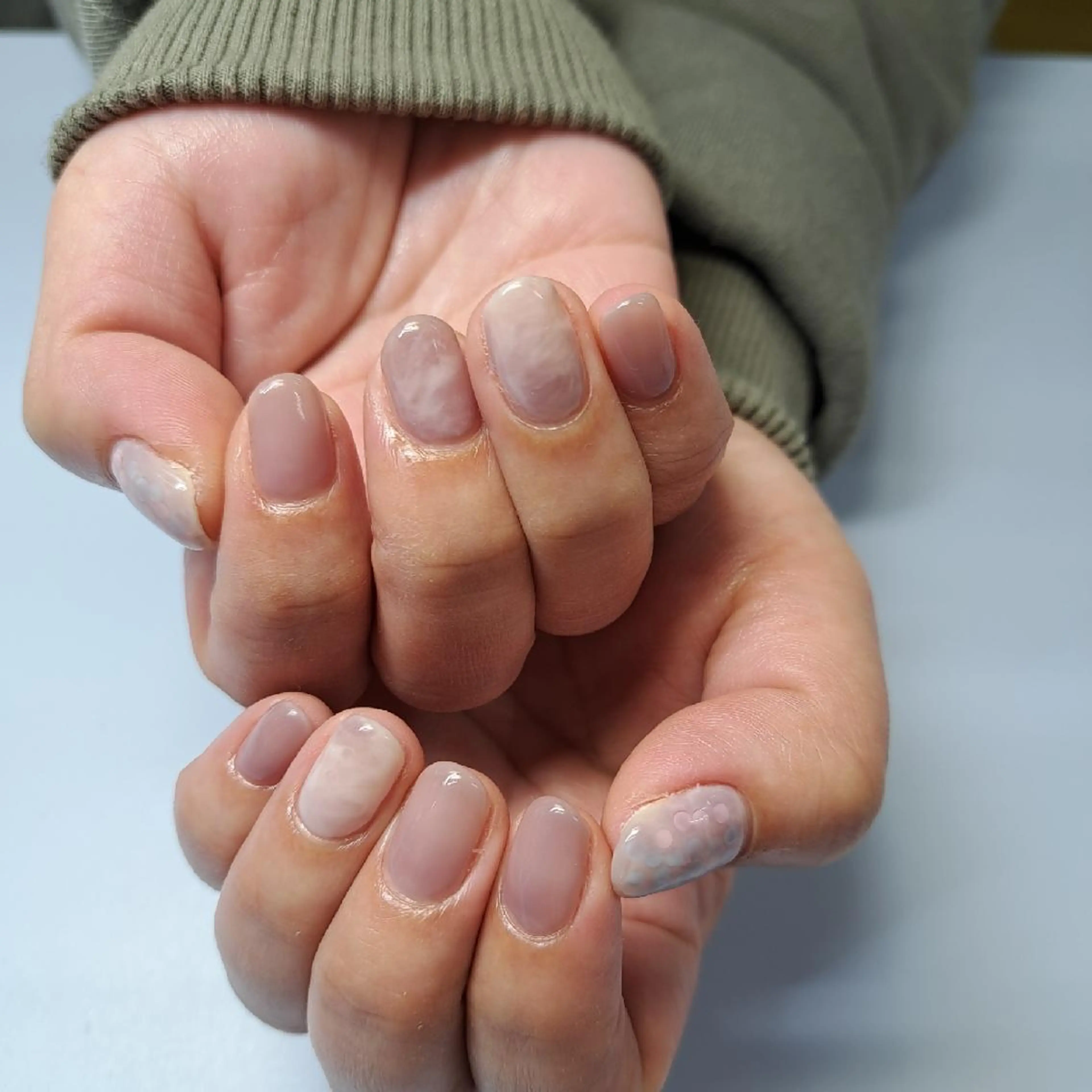 ネイル 大理石ネイル(マーブル) HAYASHI  Nのネイルデザイン