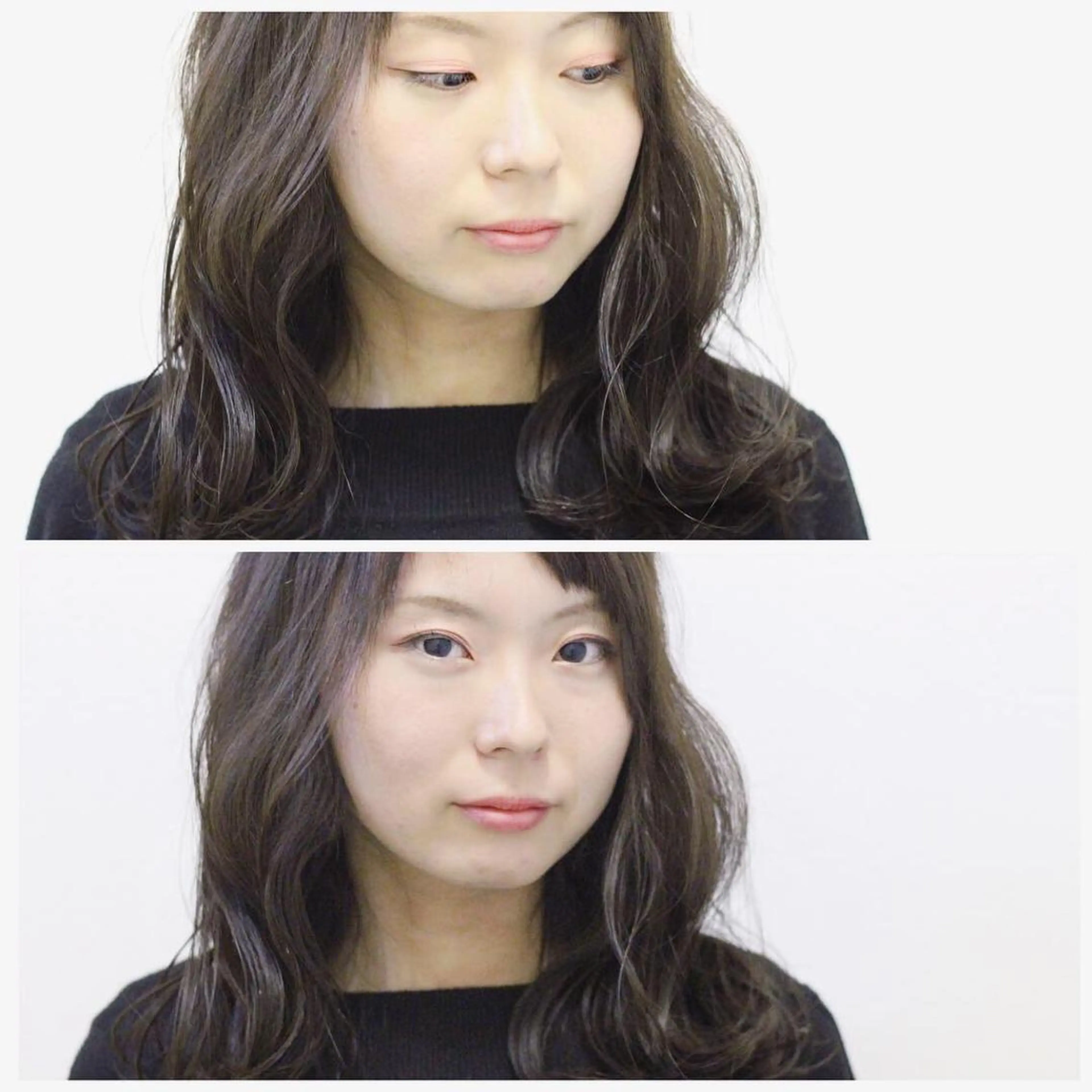 セミロング カラー アッシュ ヘアカラー Viage （ビアージュ）のヘアスタイル