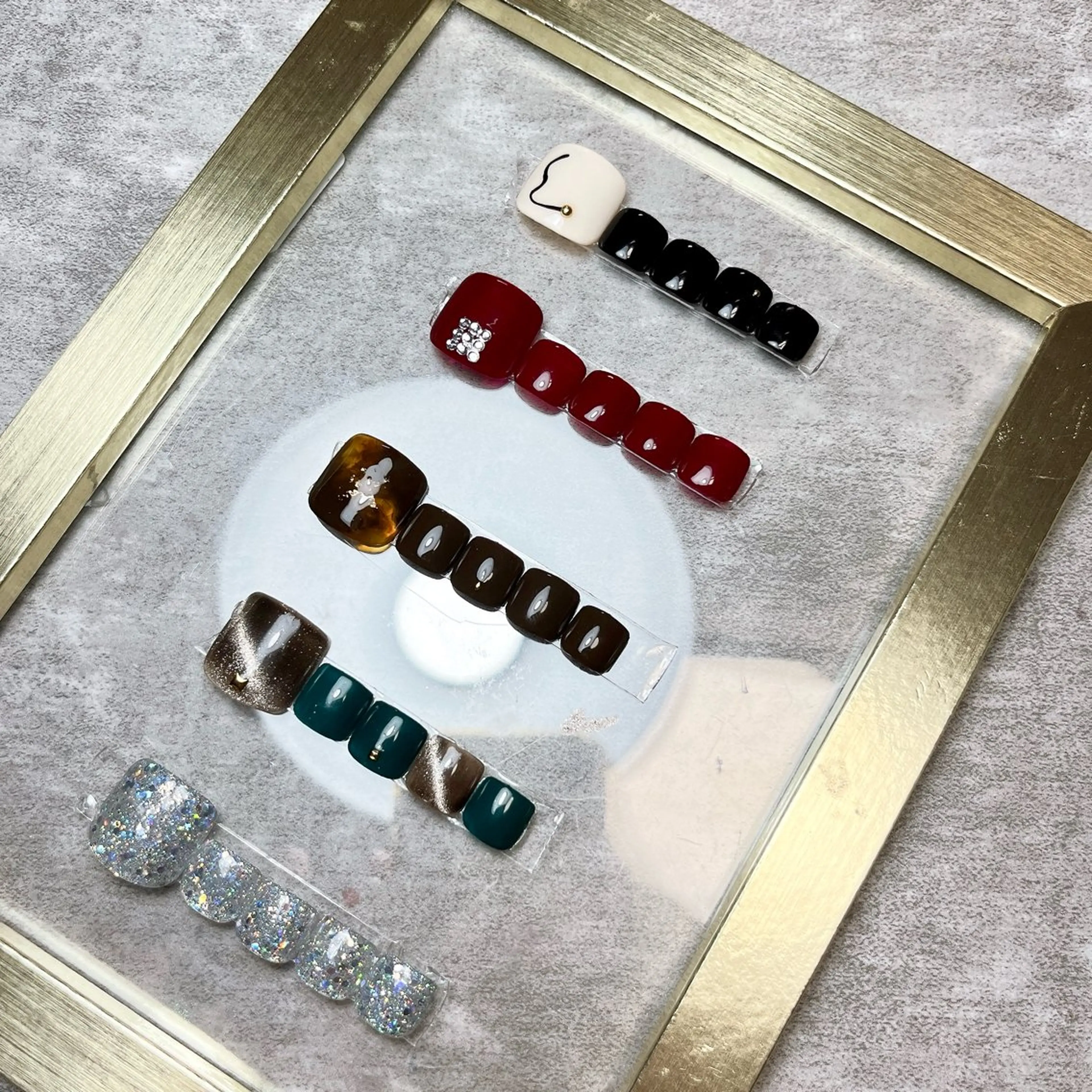ネイル フットネイル Li-Fra JINNOのネイルデザイン