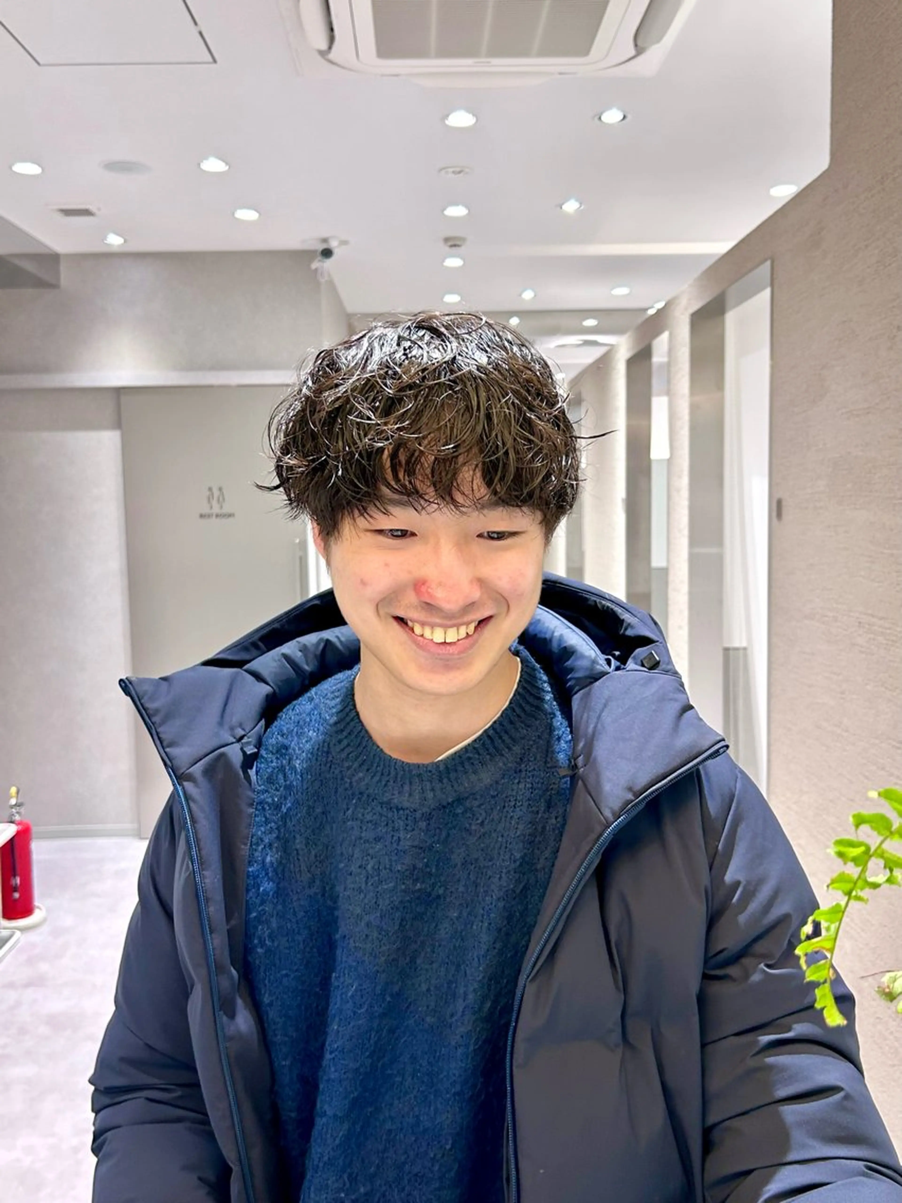 【メンズ25歳以下の方・ご新規様】カット+ケアパーマ+トリートメント✨の写真