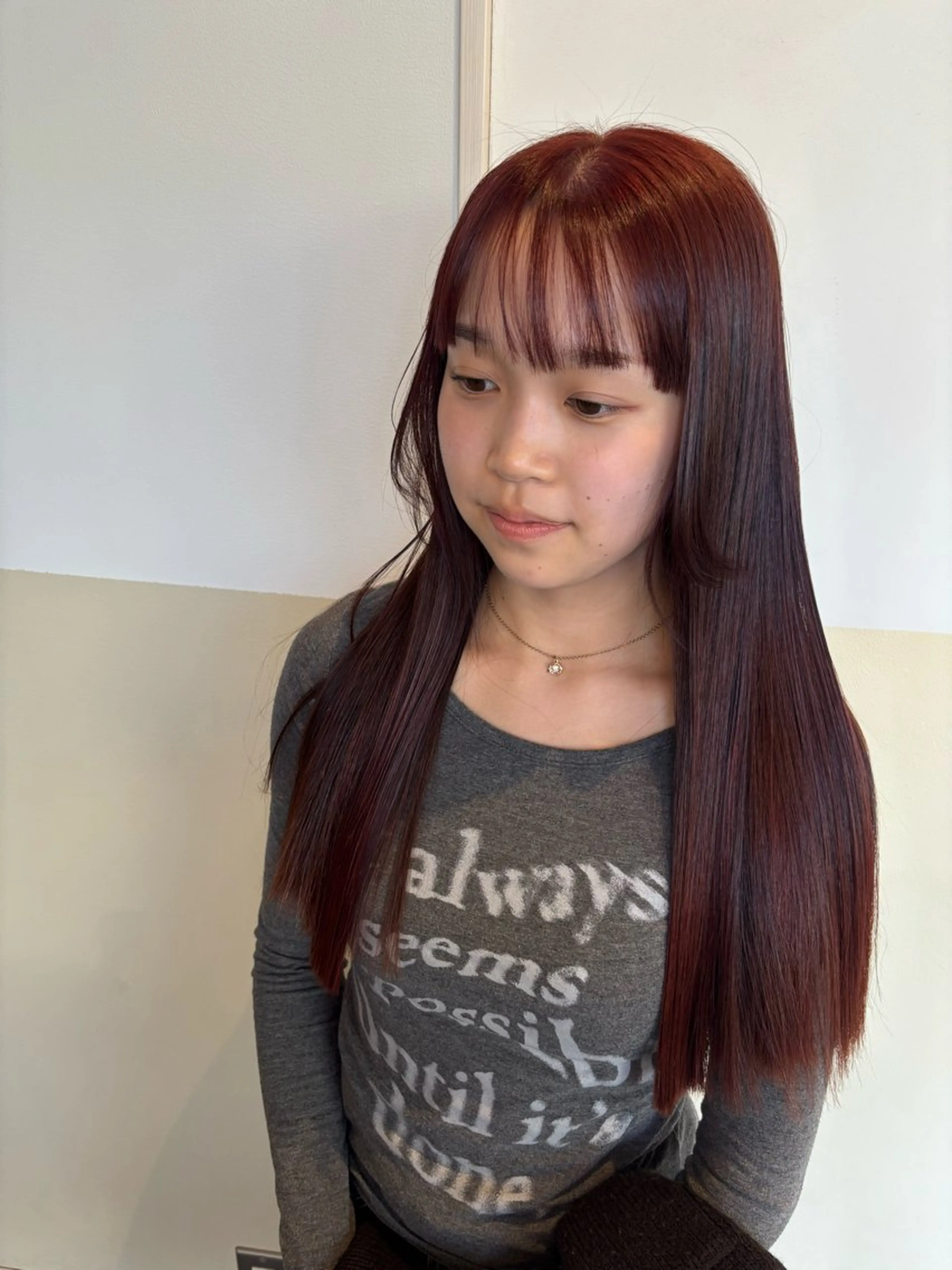 🎨春休み限定　カット + カラー ＋ トリートメントの写真