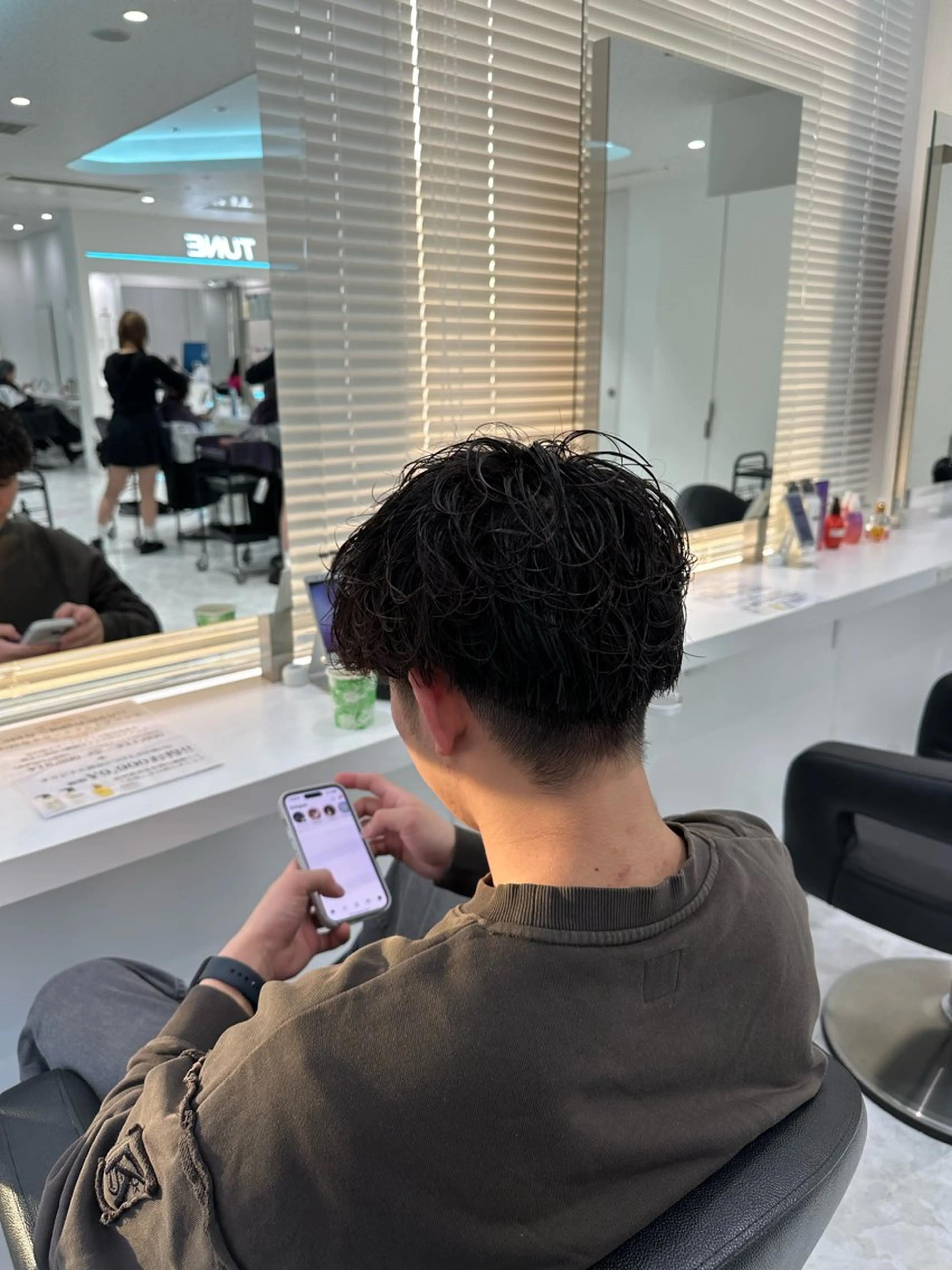 メンズ カット パーマ 🐺韓国風メンズ特化 あさひ🐺のヘアスタイル