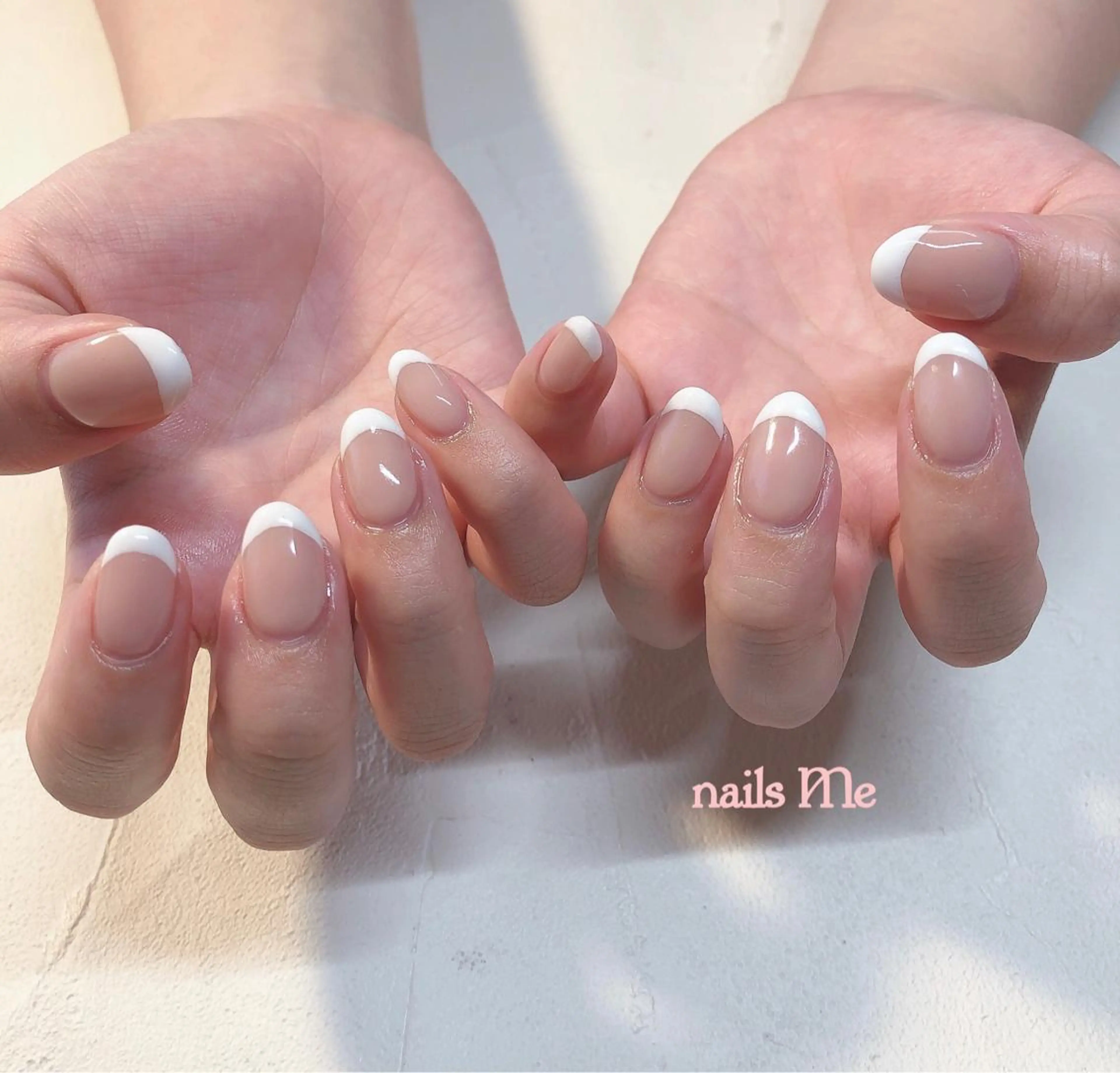 ネイル フレンチネイル ワンカラーネイル ハンドネイル nails 🎀meのネイルデザイン