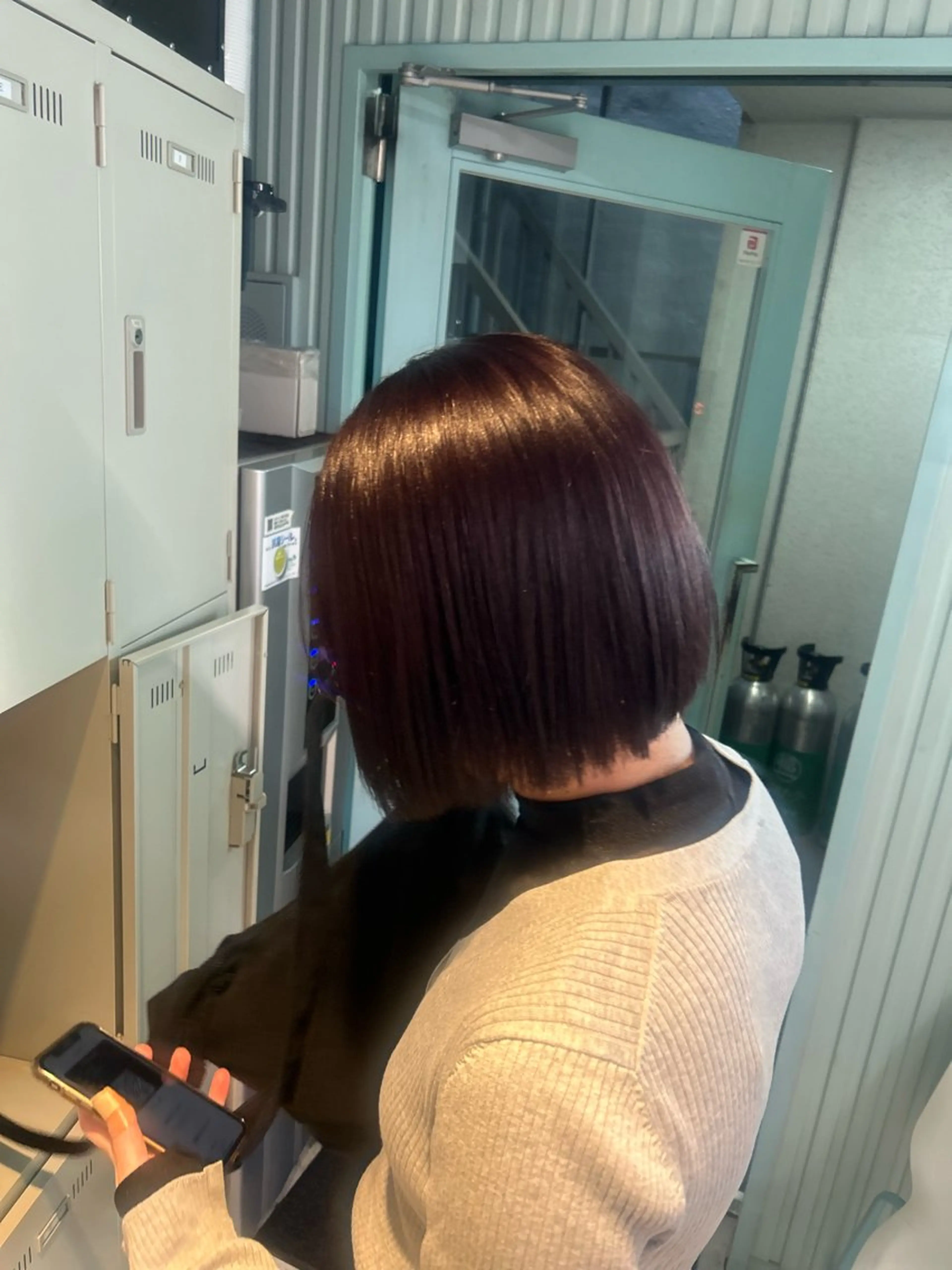 ショート ヘアカラー トリートメント 🥀艶髪/似合わせ 暖色/まな🥀のヘアスタイル