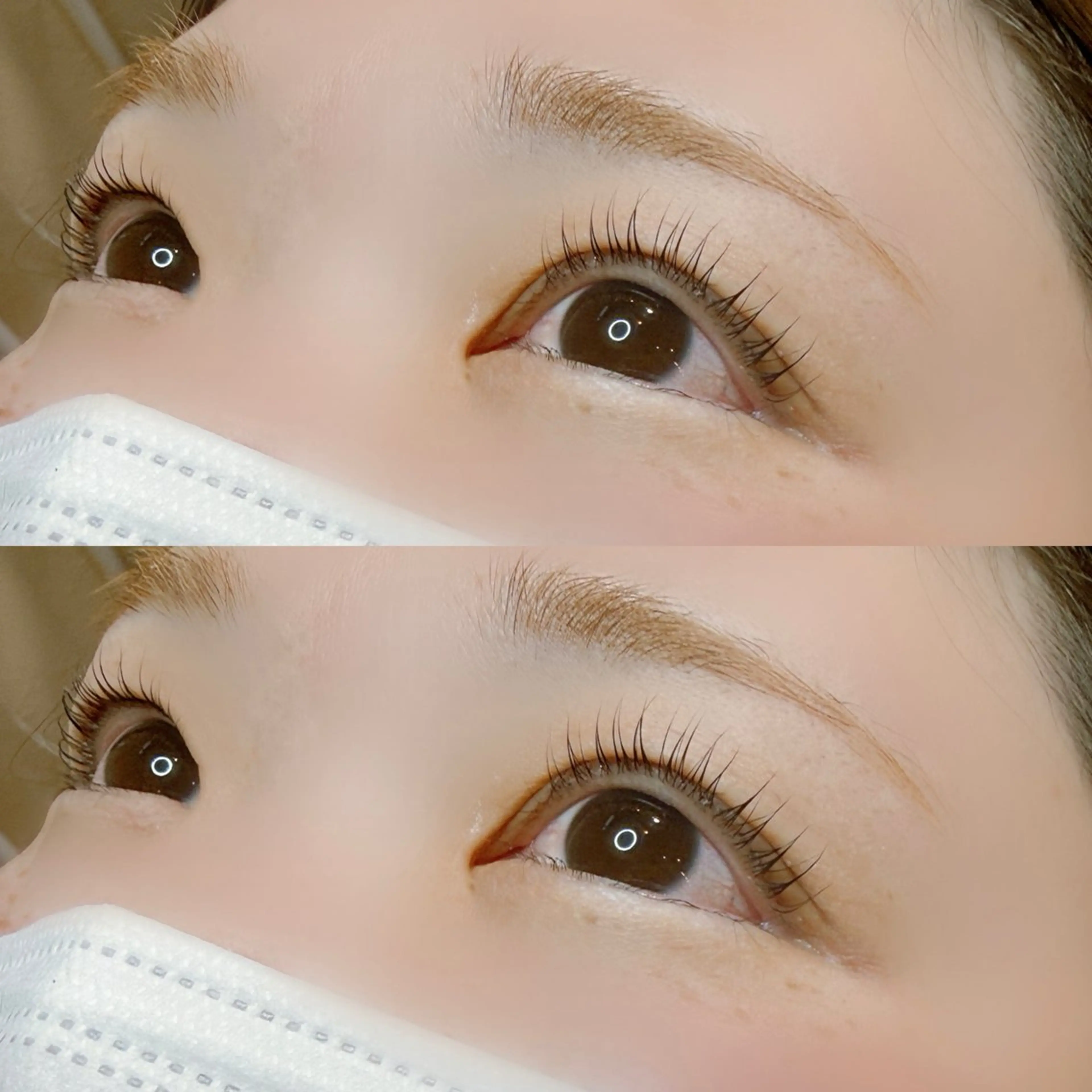 マツエク・マツパ 一重×まつ毛パーマ jujur⭐️ Ayuのマツエク・マツパデザイン